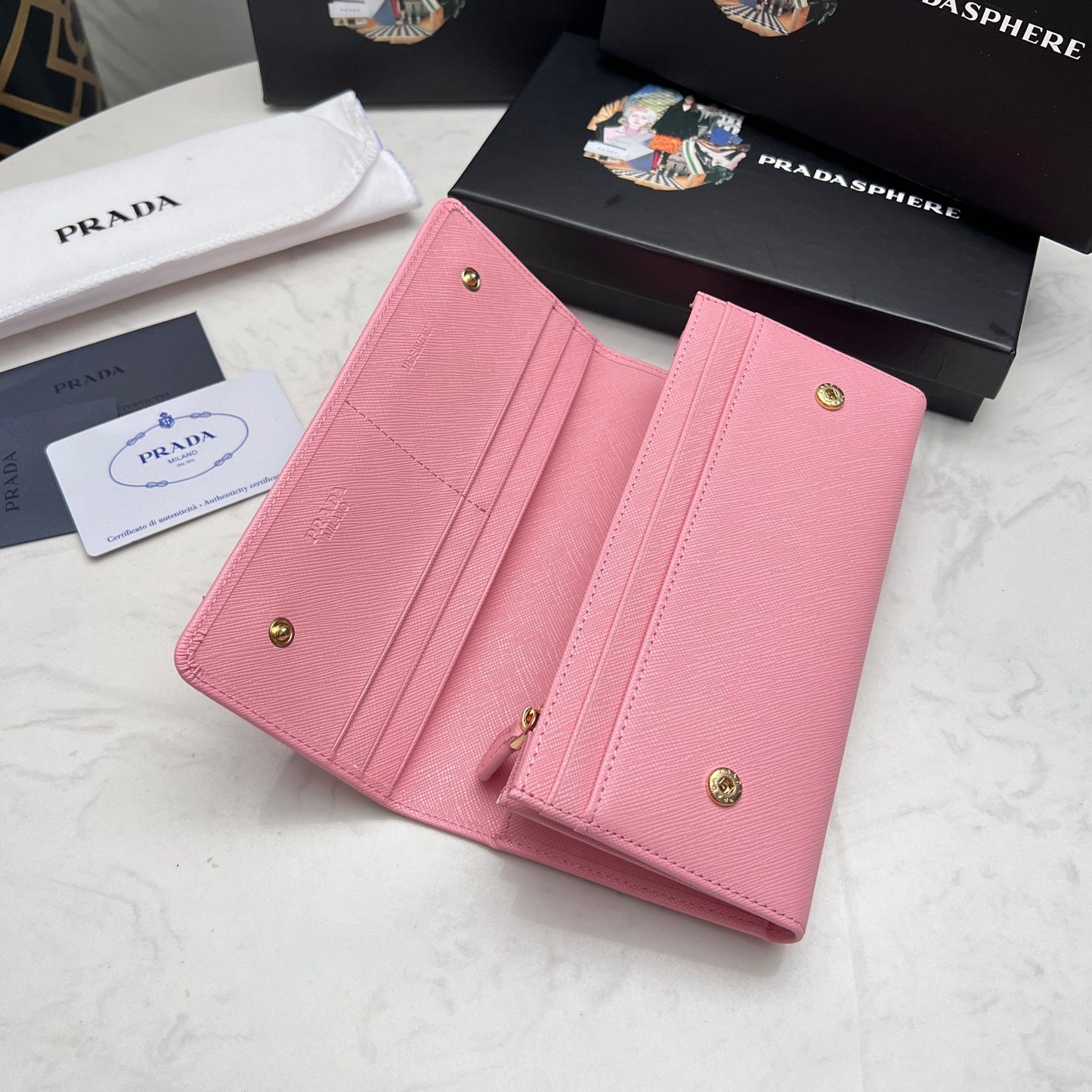 Prada Long Wallet