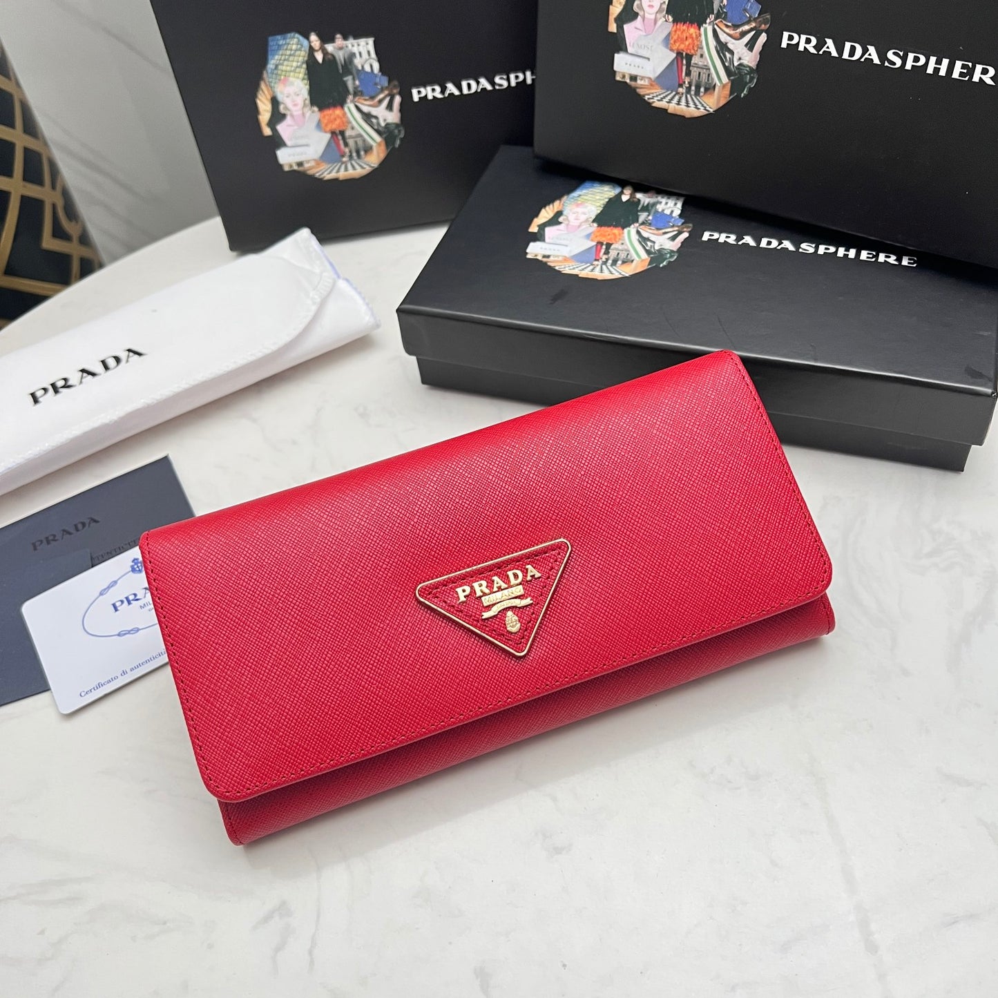 Prada Long Wallet