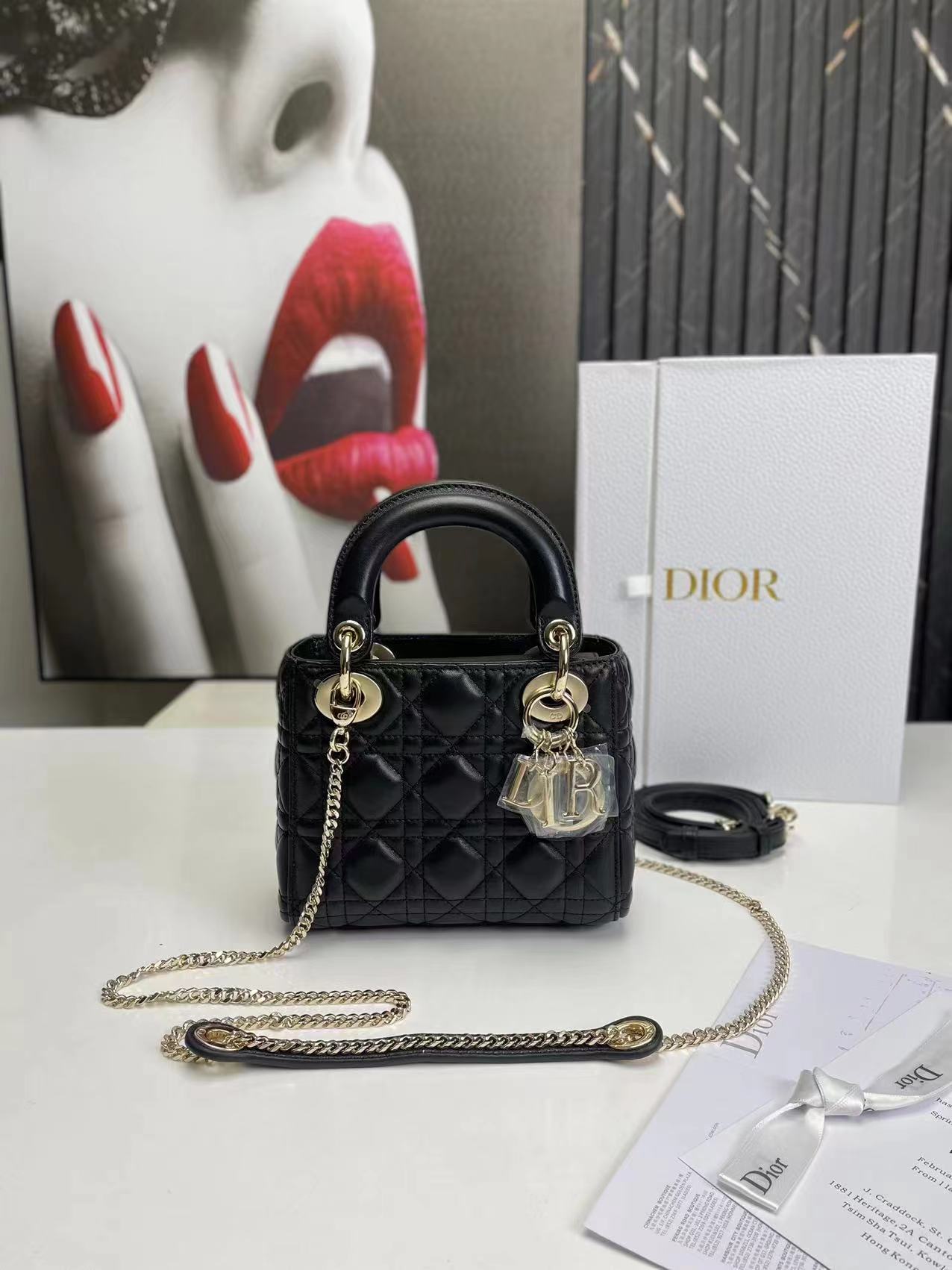 Lady Dior bag