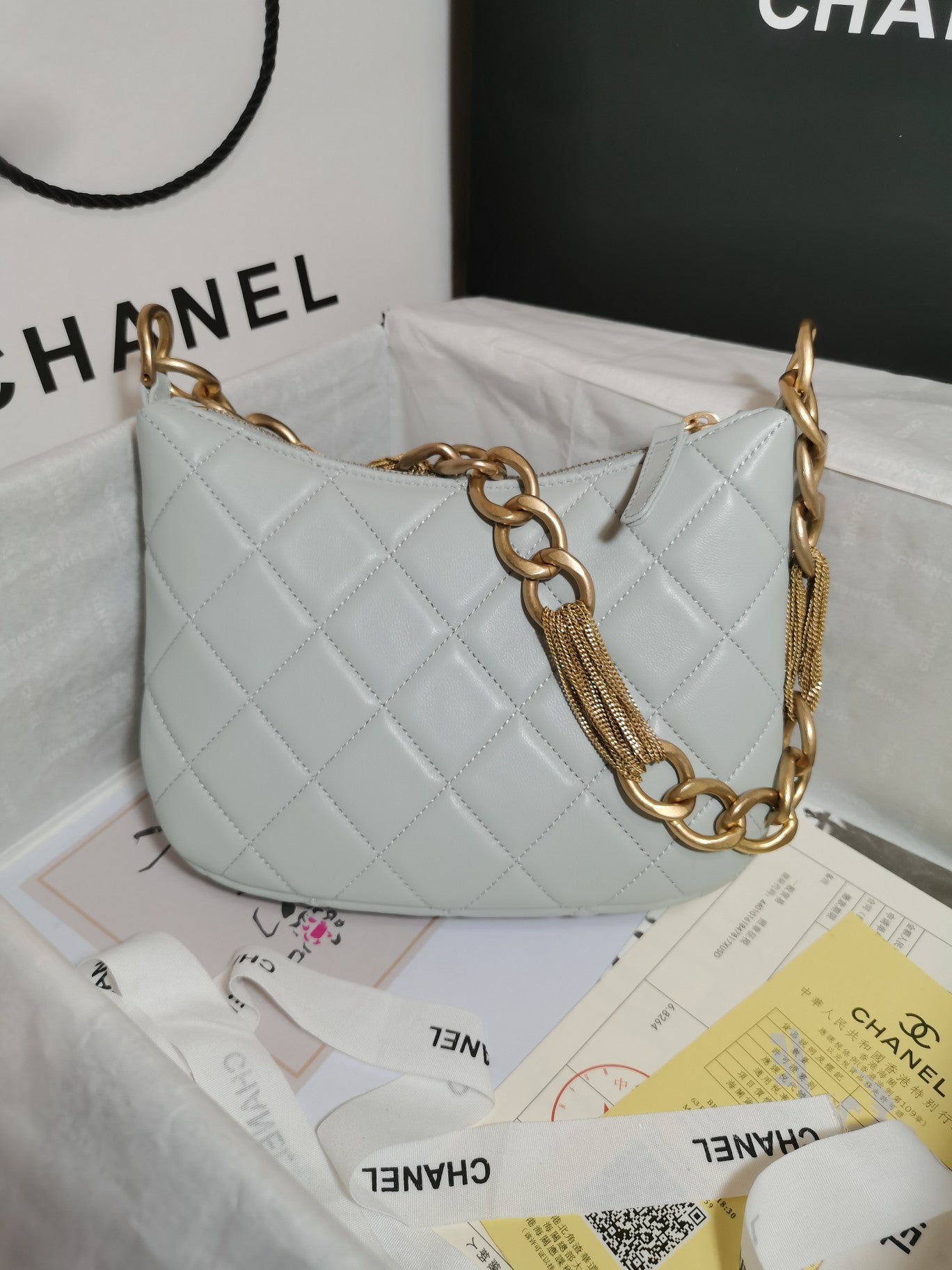 Chanel Hobo Handbag