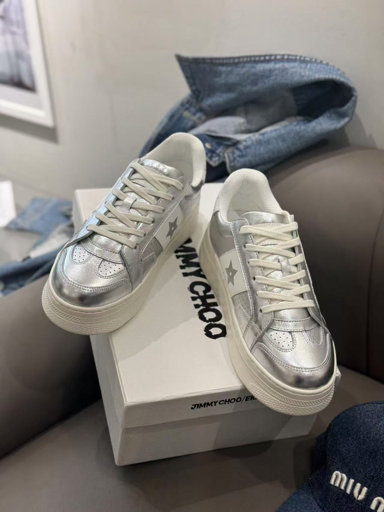 Christian Dior Platform Sneakers