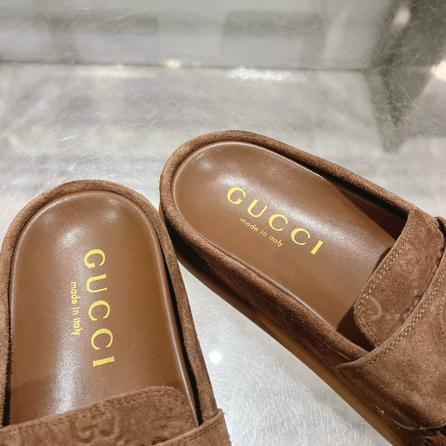 Gucci Suede Flats