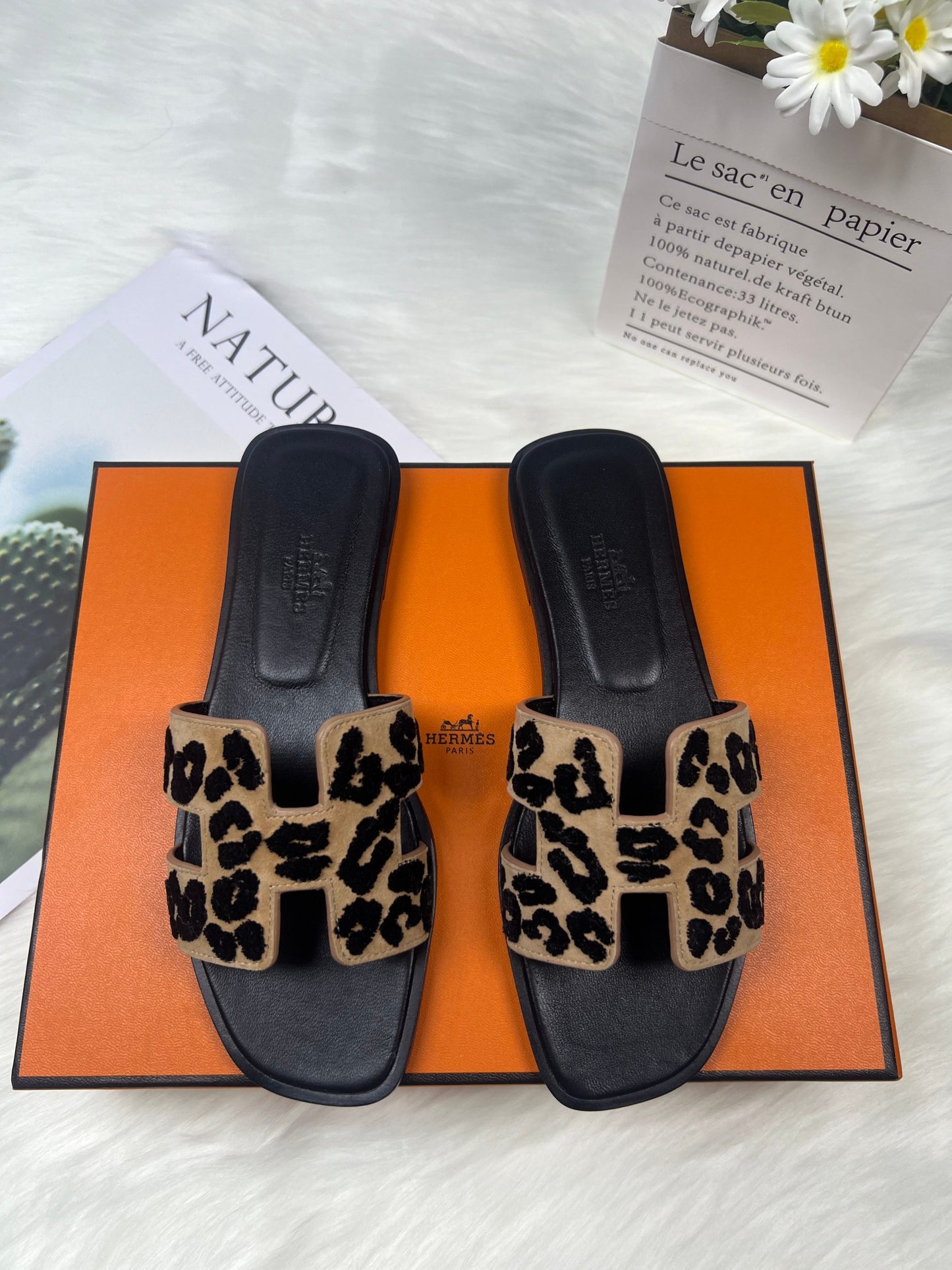 Hermes Oran Sandal