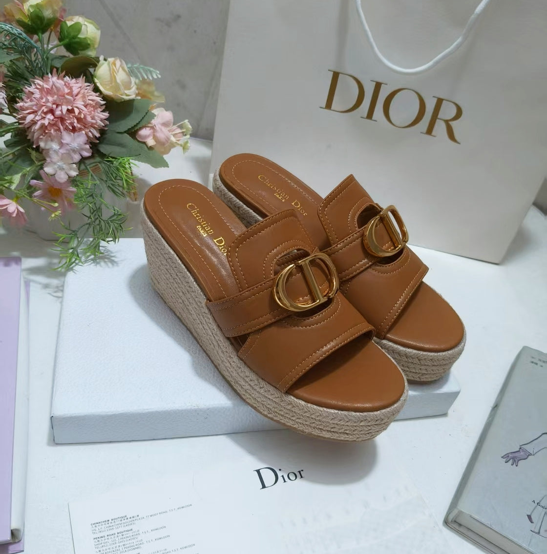 Christian Dior Wedge Sandal