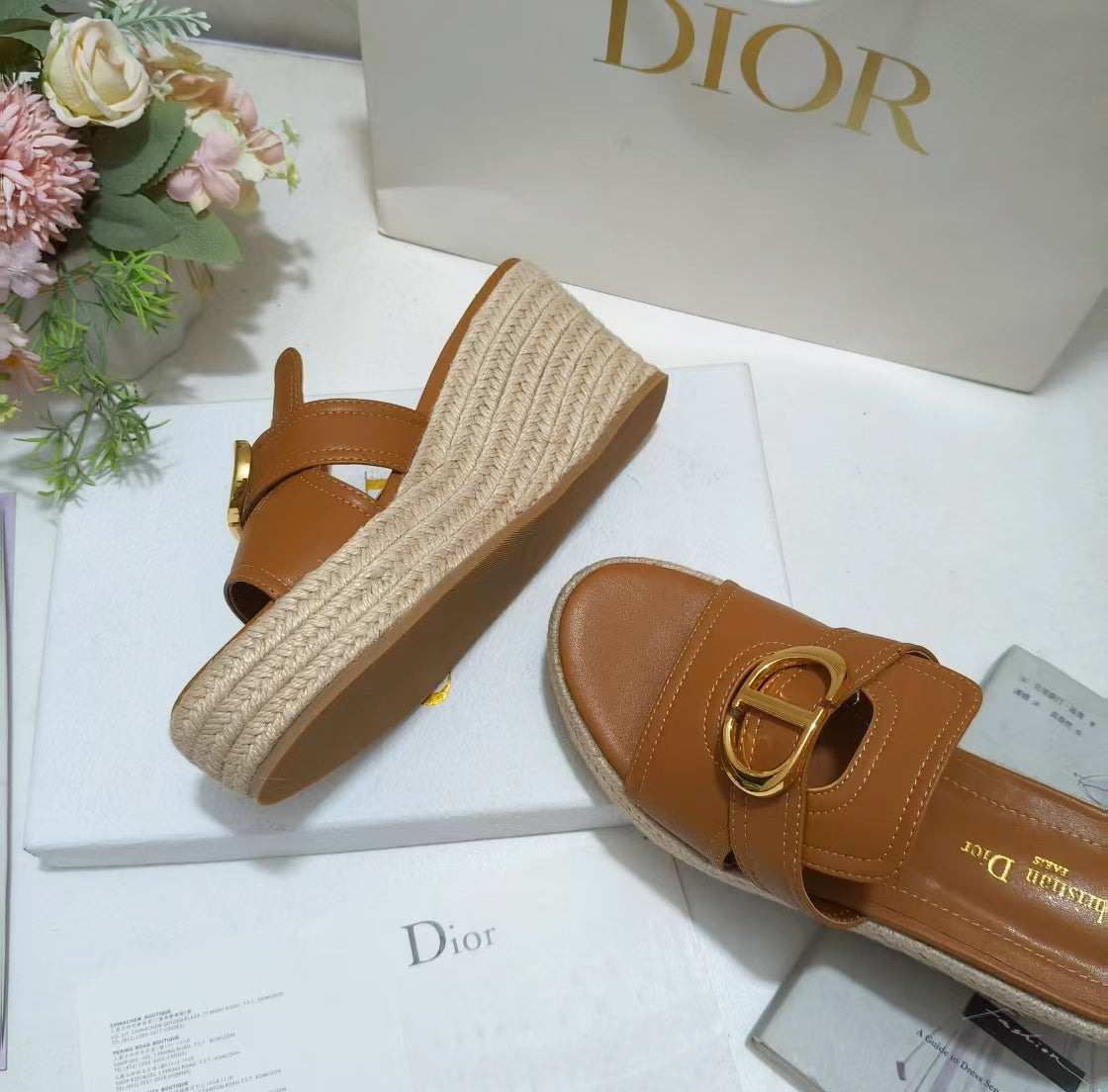Christian Dior Wedge Sandal
