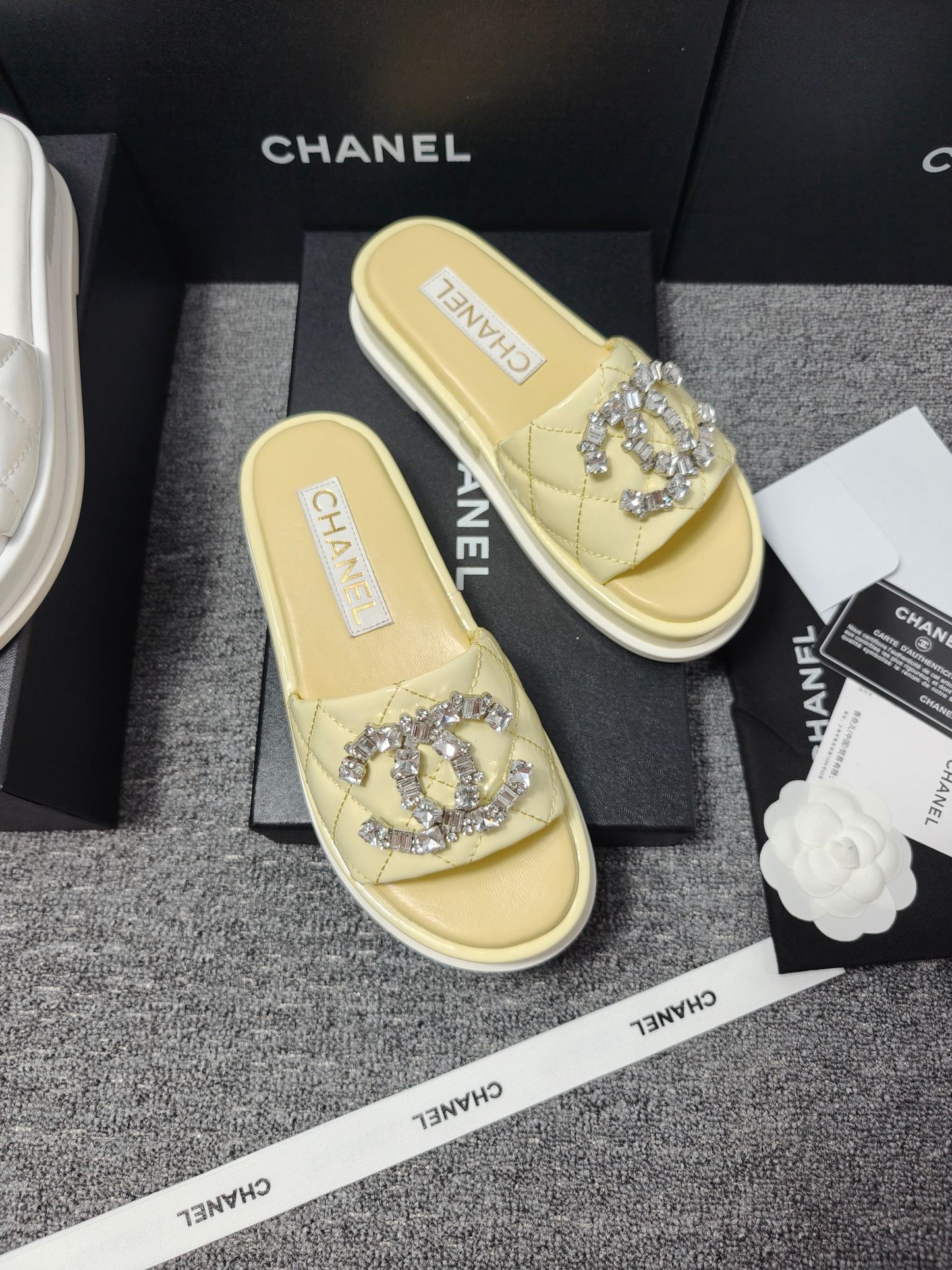 Chanel Platform Sandals