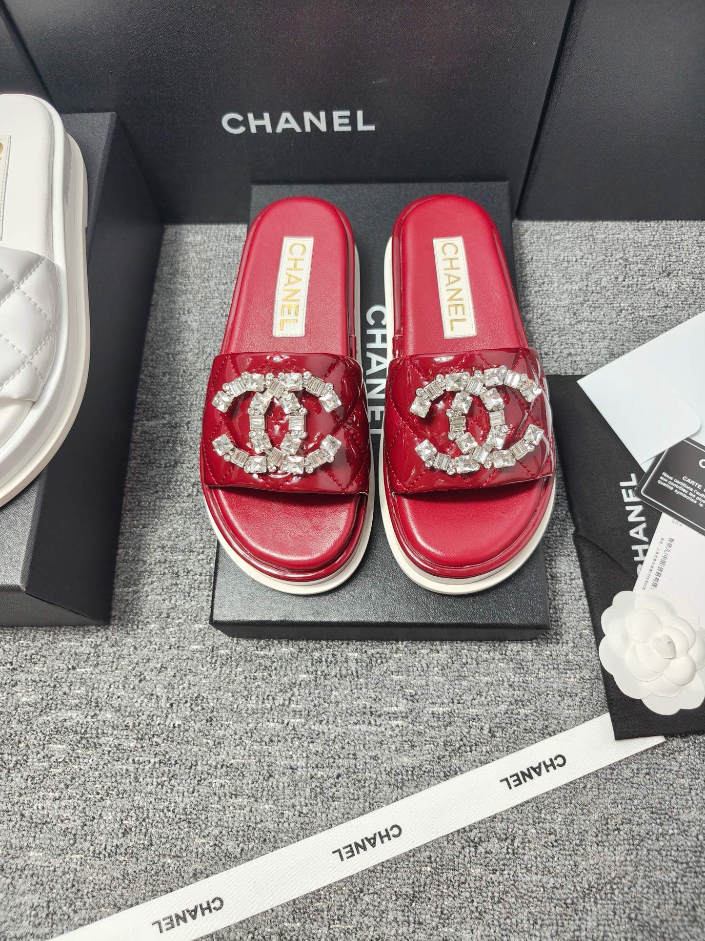 Chanel Platform Sandals