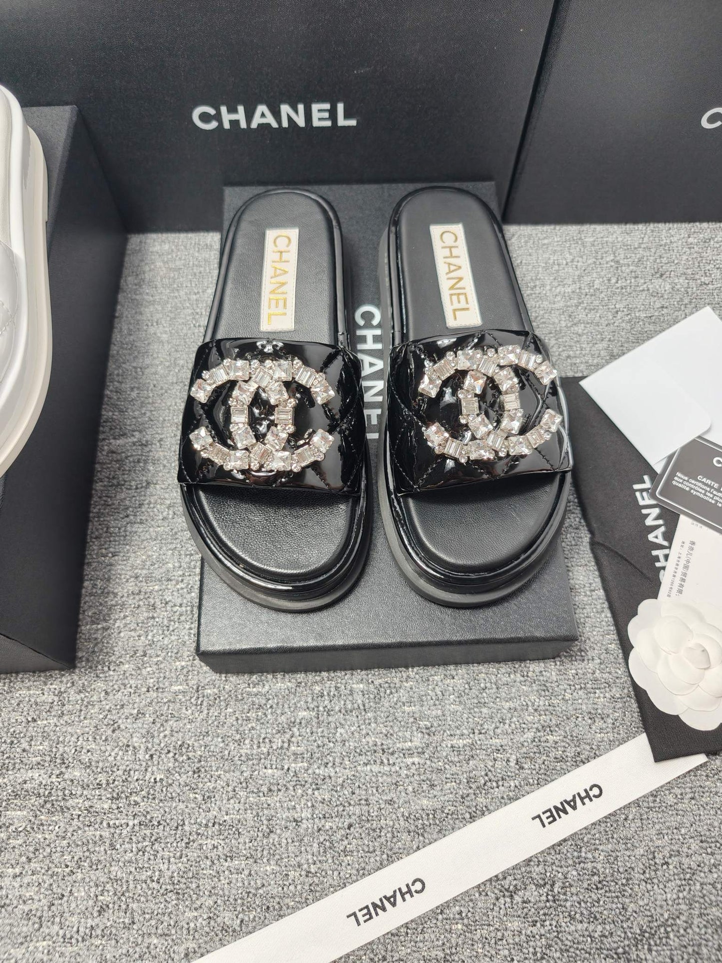 Chanel Platform Sandals