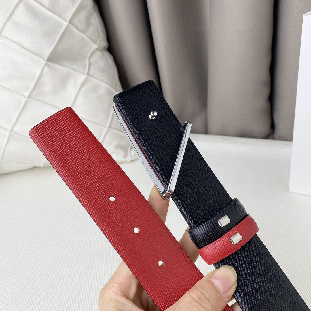 Prada reversible belt