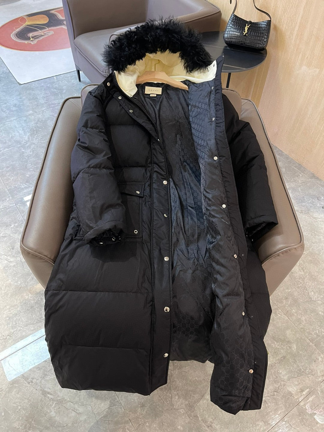 Gucci Nylon Long Coat
