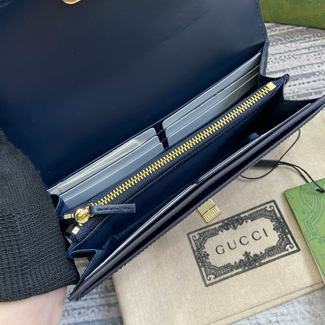 Gucci Luce Continental Wallet