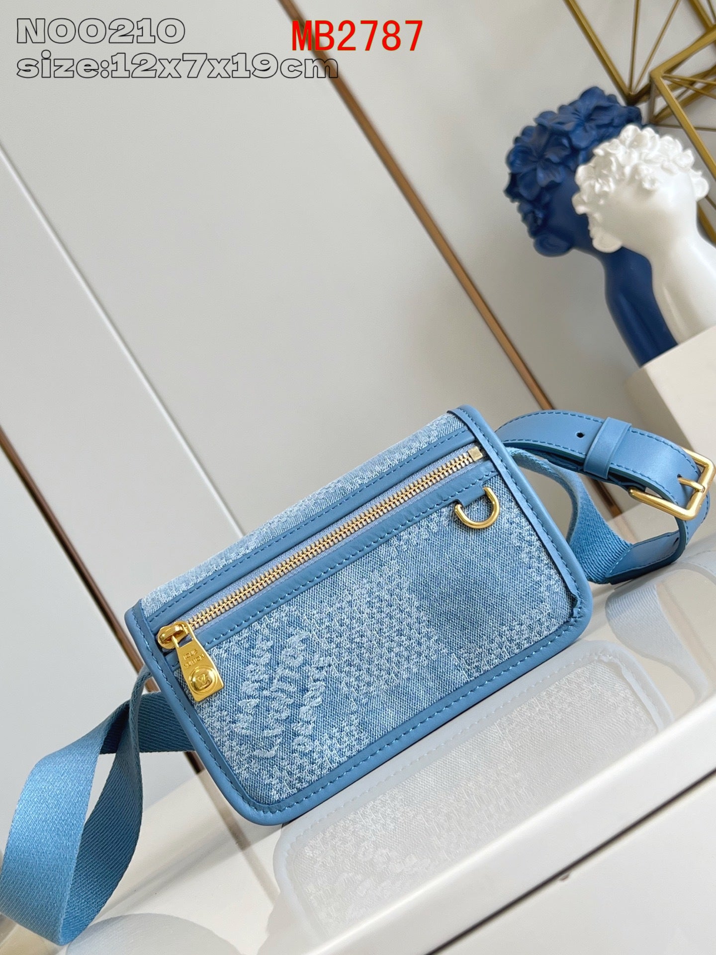 Louis Vuitton Bosphore Wearable Wallet denim