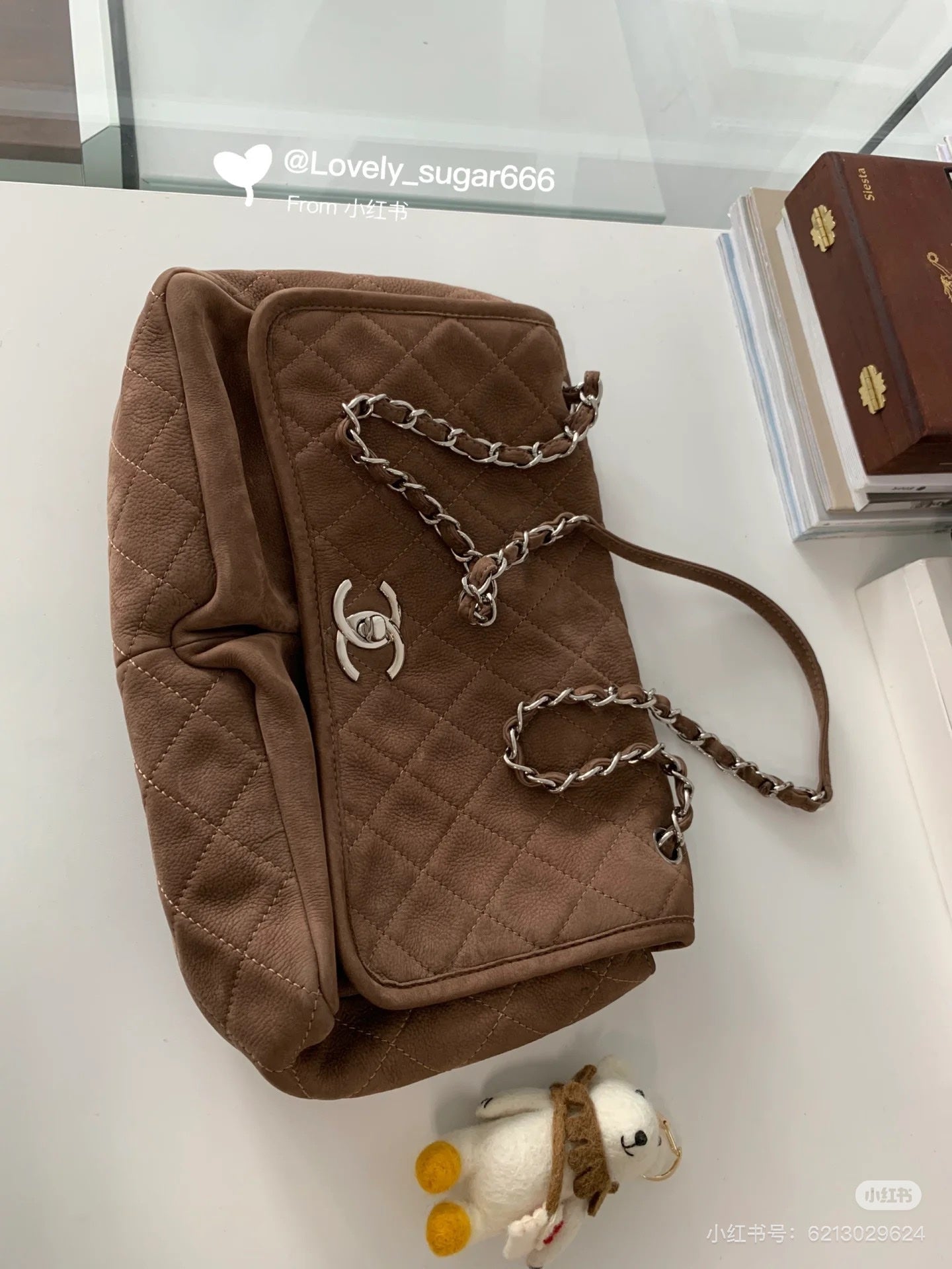 Chanel Nubuck Suede bag