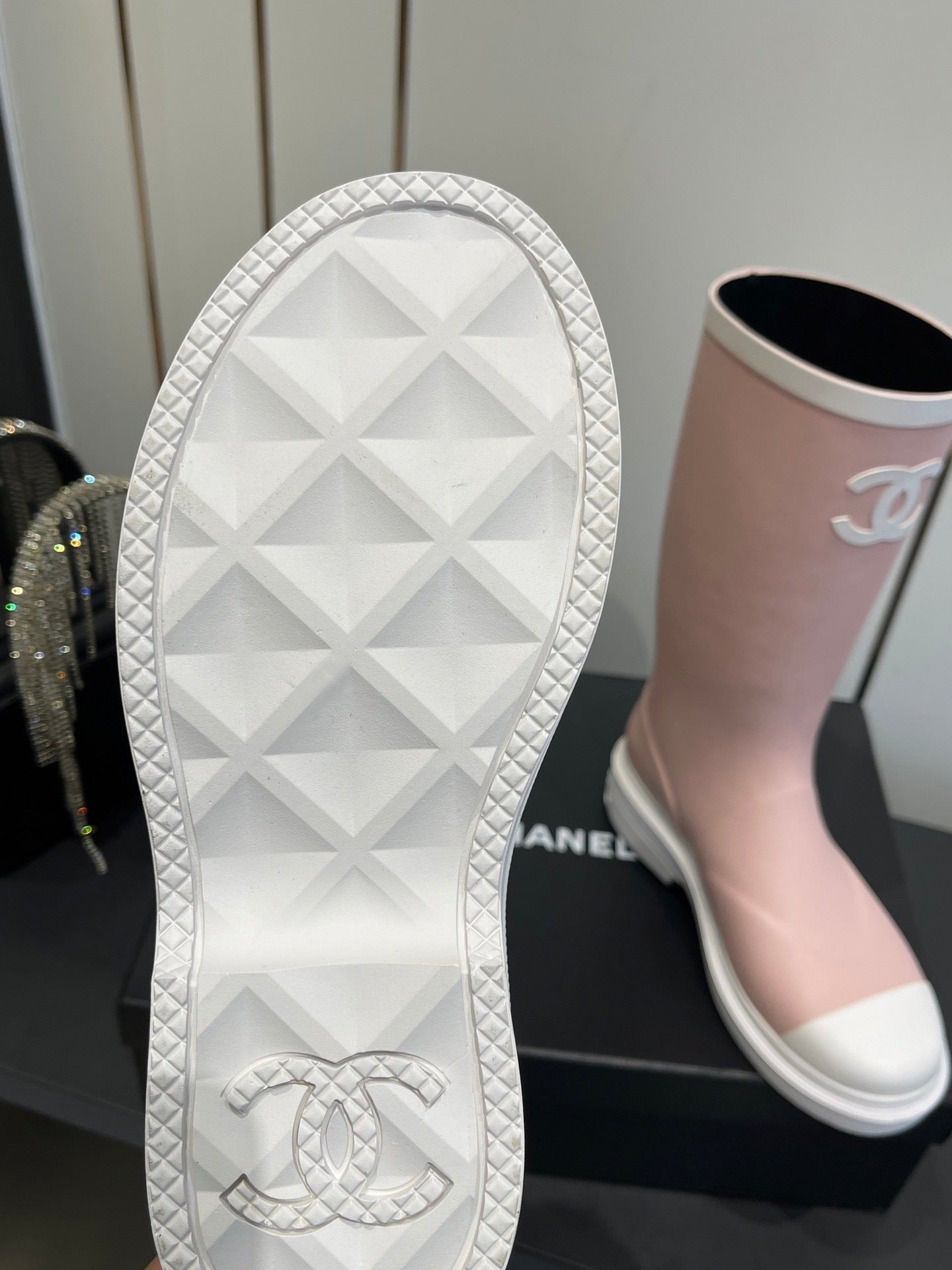 Chanel Rubber Boots