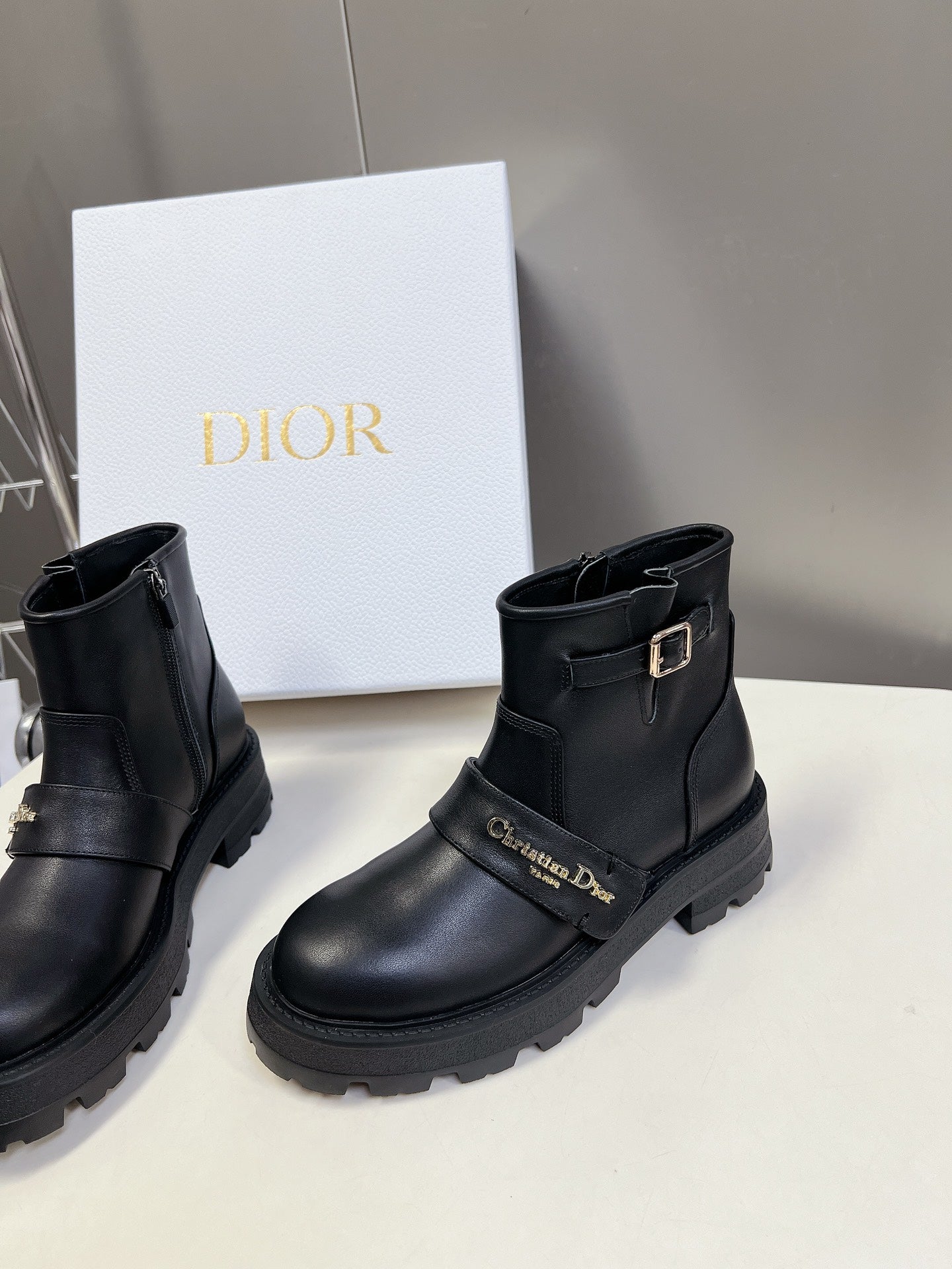 Christan Dior Ankle Boots