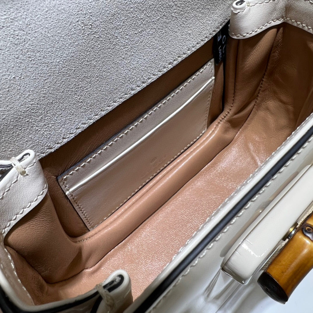 Gucci 1947 Bamboo Mini Top handle bag