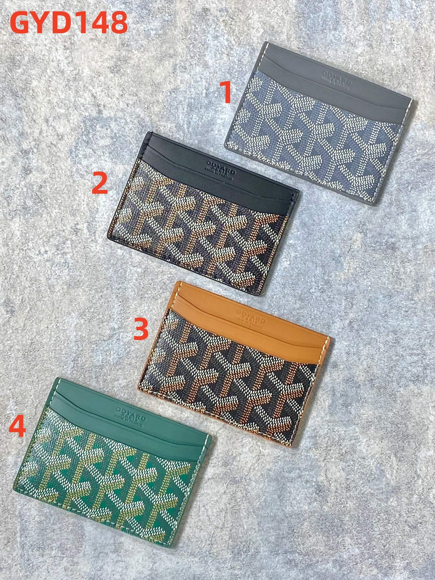 Goyard Card Case Wallet