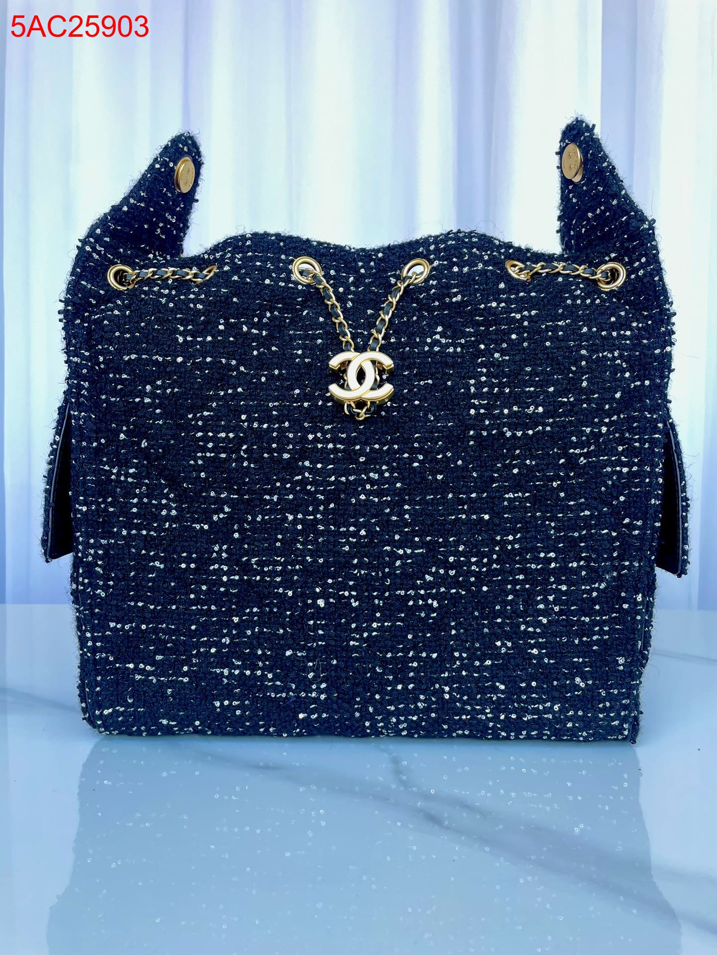 Chanel Tweed Small and Medium Chanel 25 Handbag