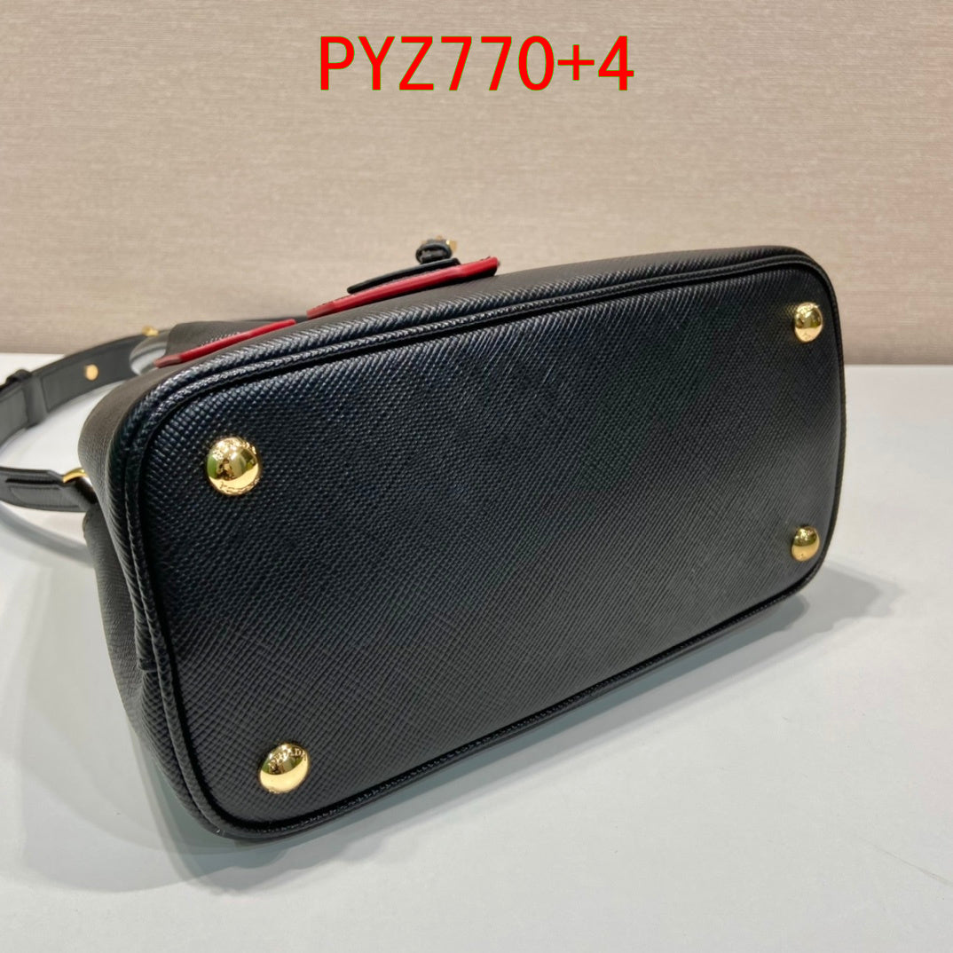 Prada Saffiano Double Tote Bag