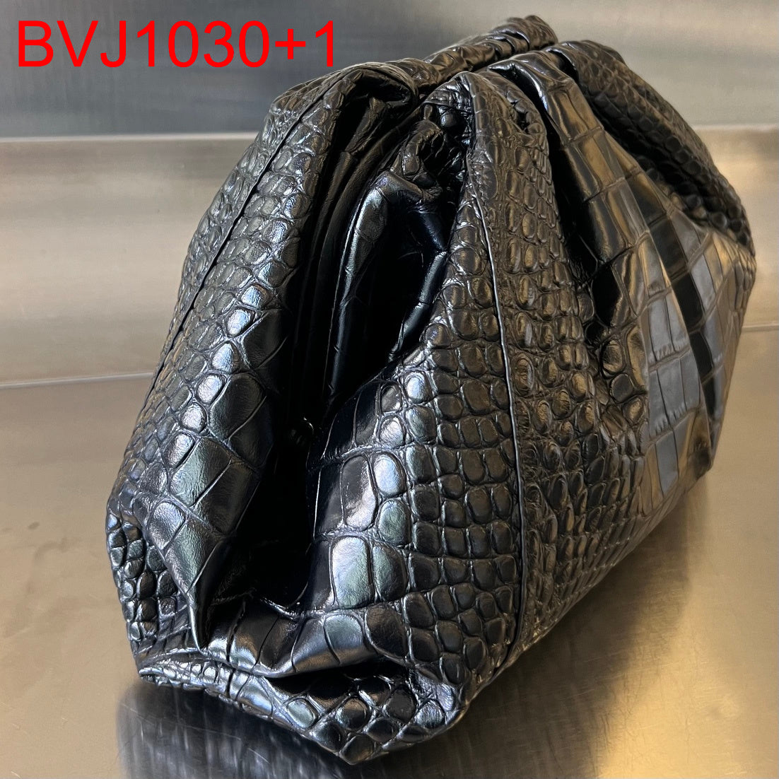 Bottega Veneta Pouch Crocodile leather