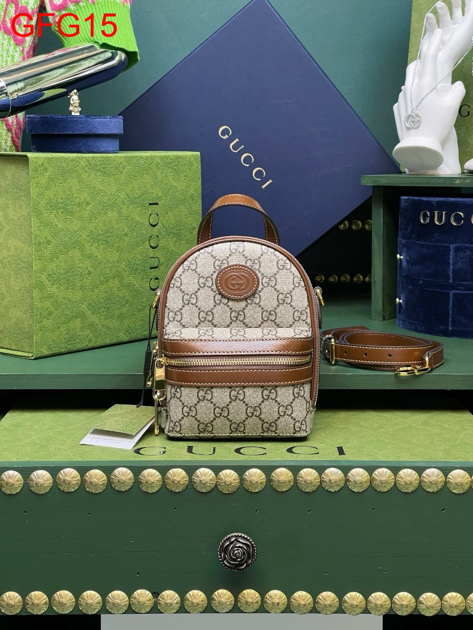 Gucci Horsebit Backpack Jenna Special Group