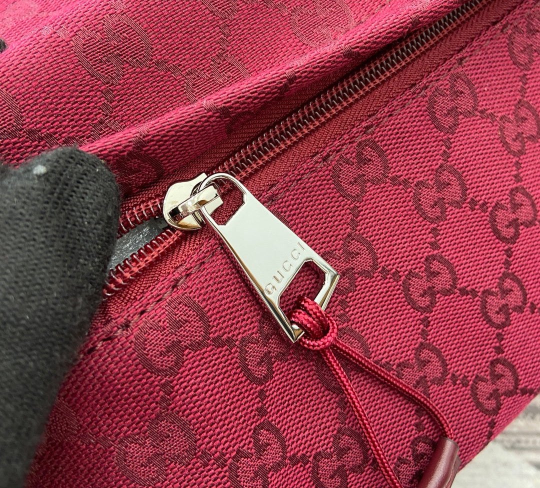 Gucci Medium Duffle bag Rosso Ancora