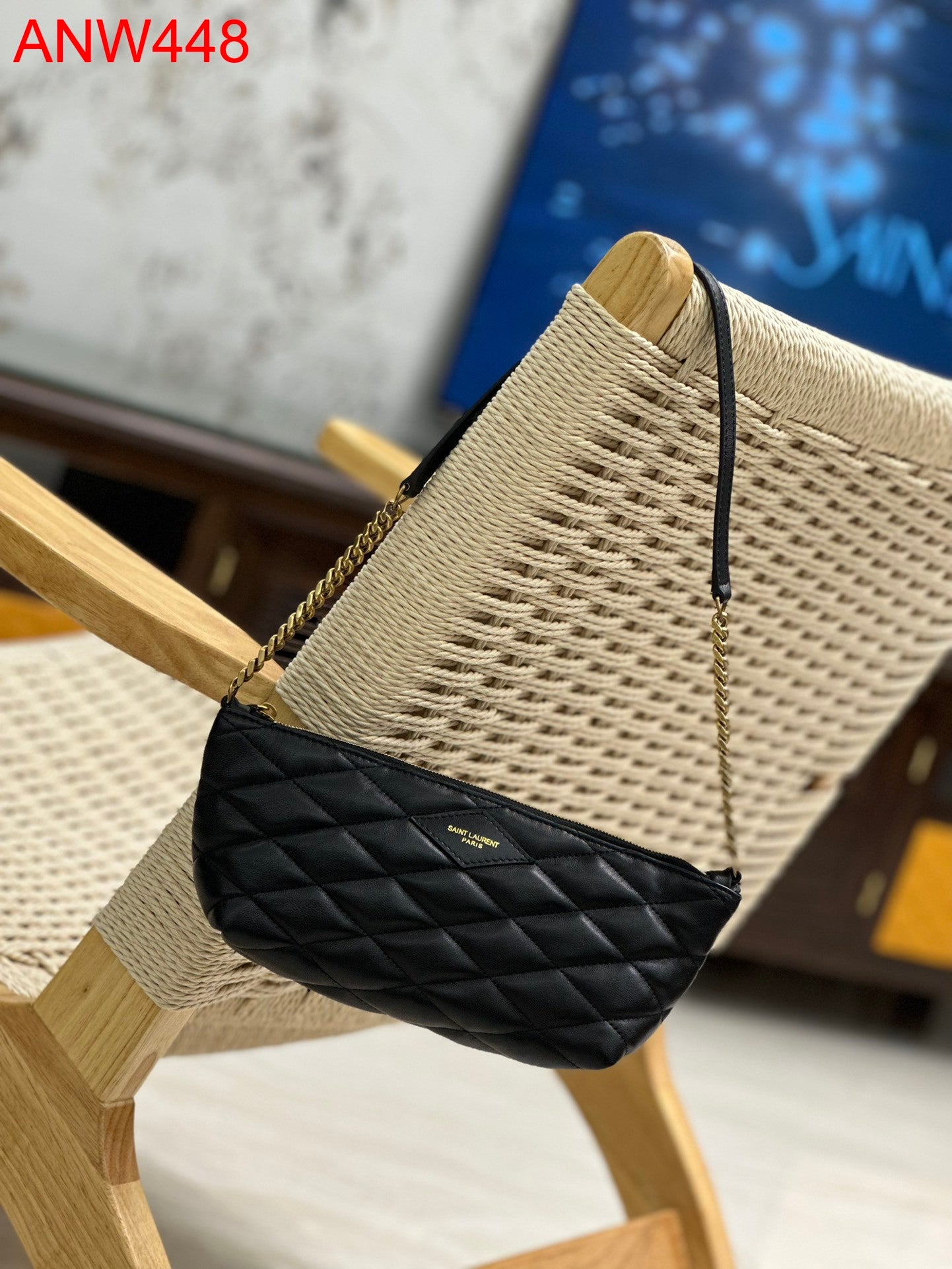 YSL MINI BAG IN QUILTED LAMBSKIN