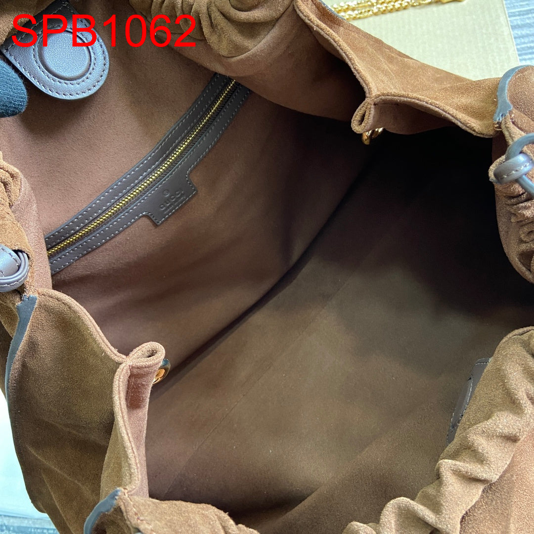 Gucci Large Blondie Suede