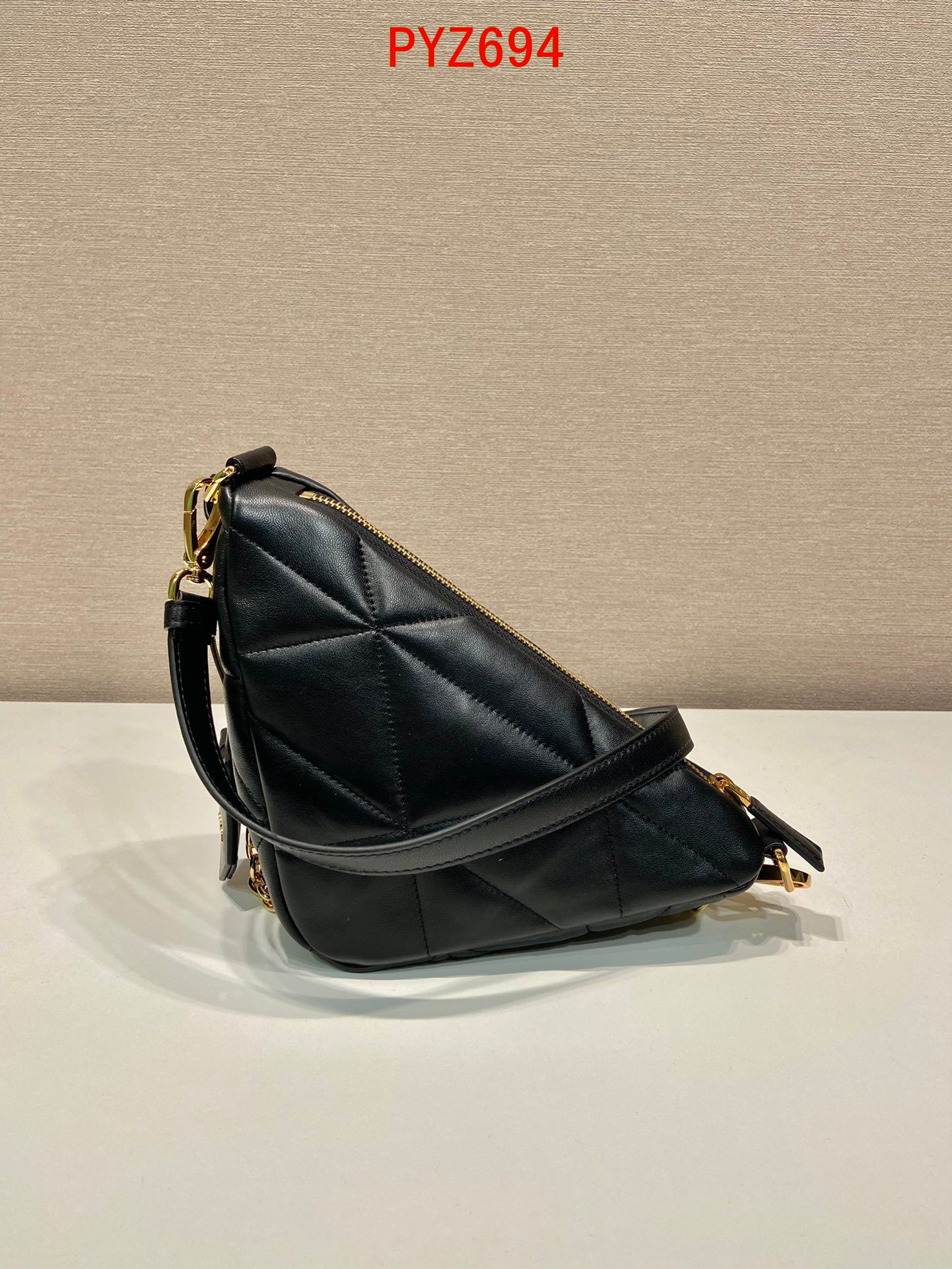 Prada Triangle Leather Bag