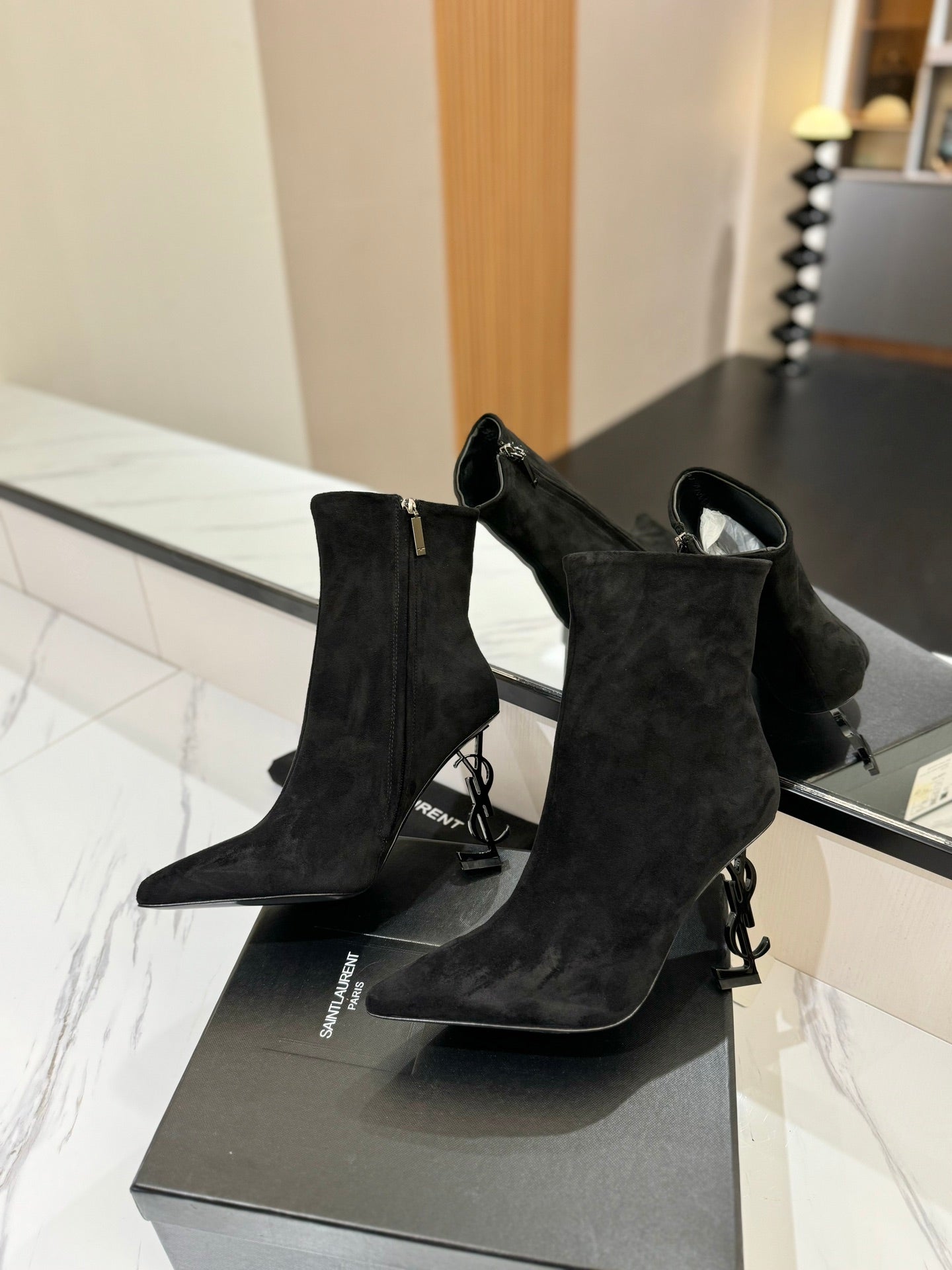 YSL Heels Boots