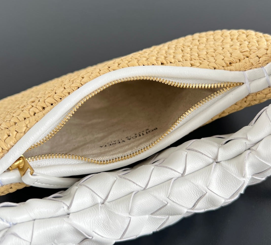 Bottega Veneta Moon Straw bag