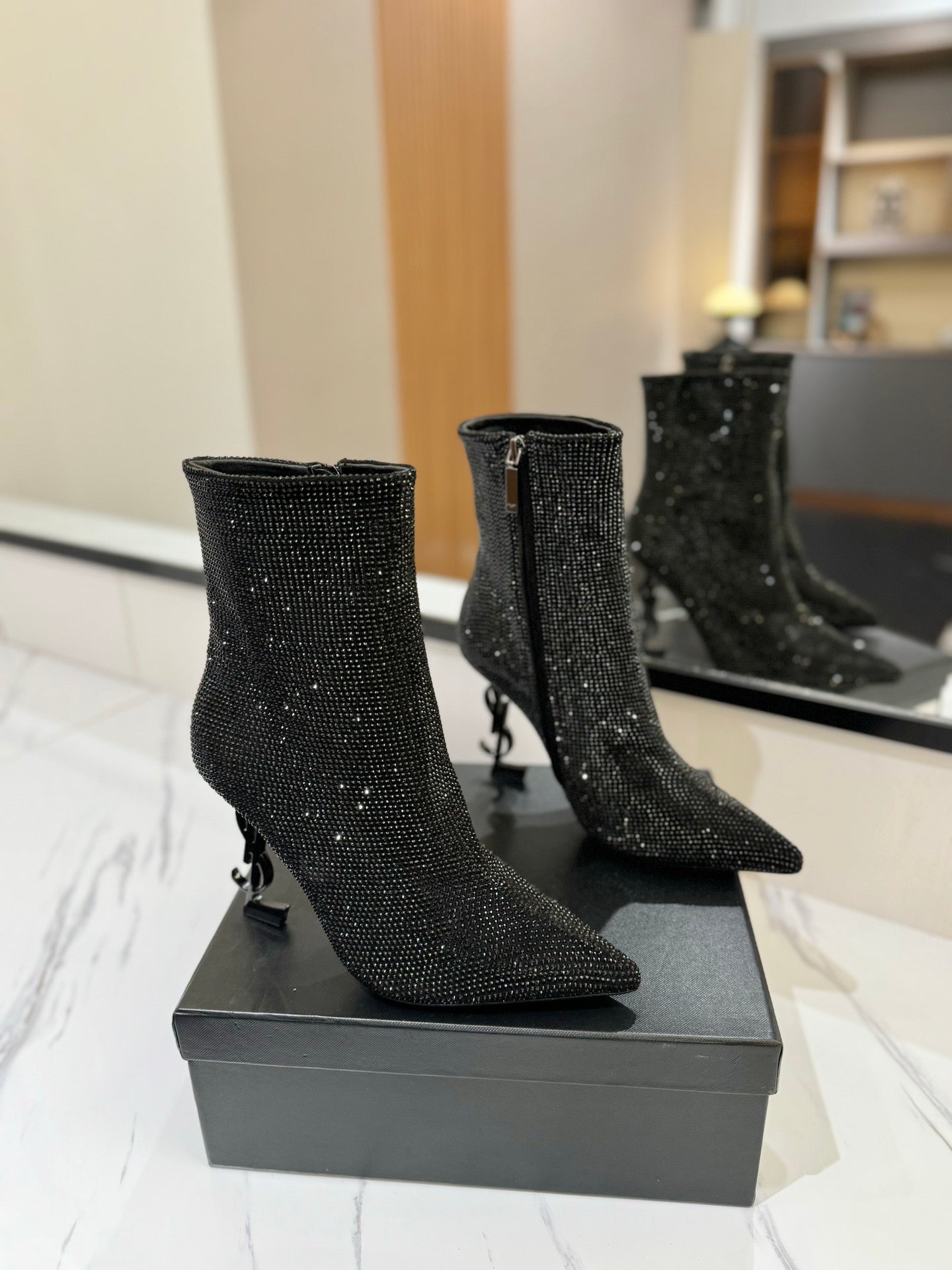 YSL Heels Boots