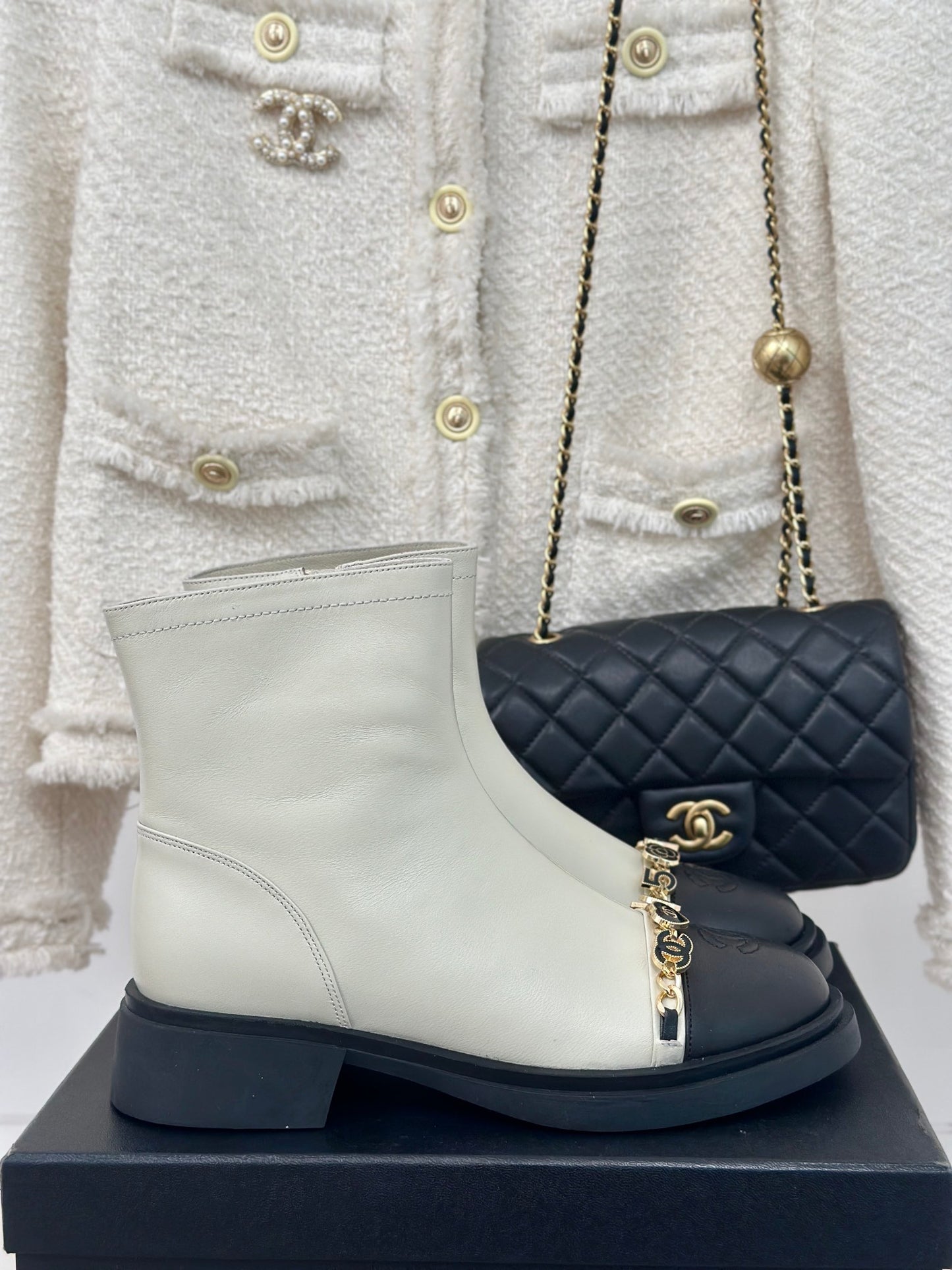Chanel Ankle Boots