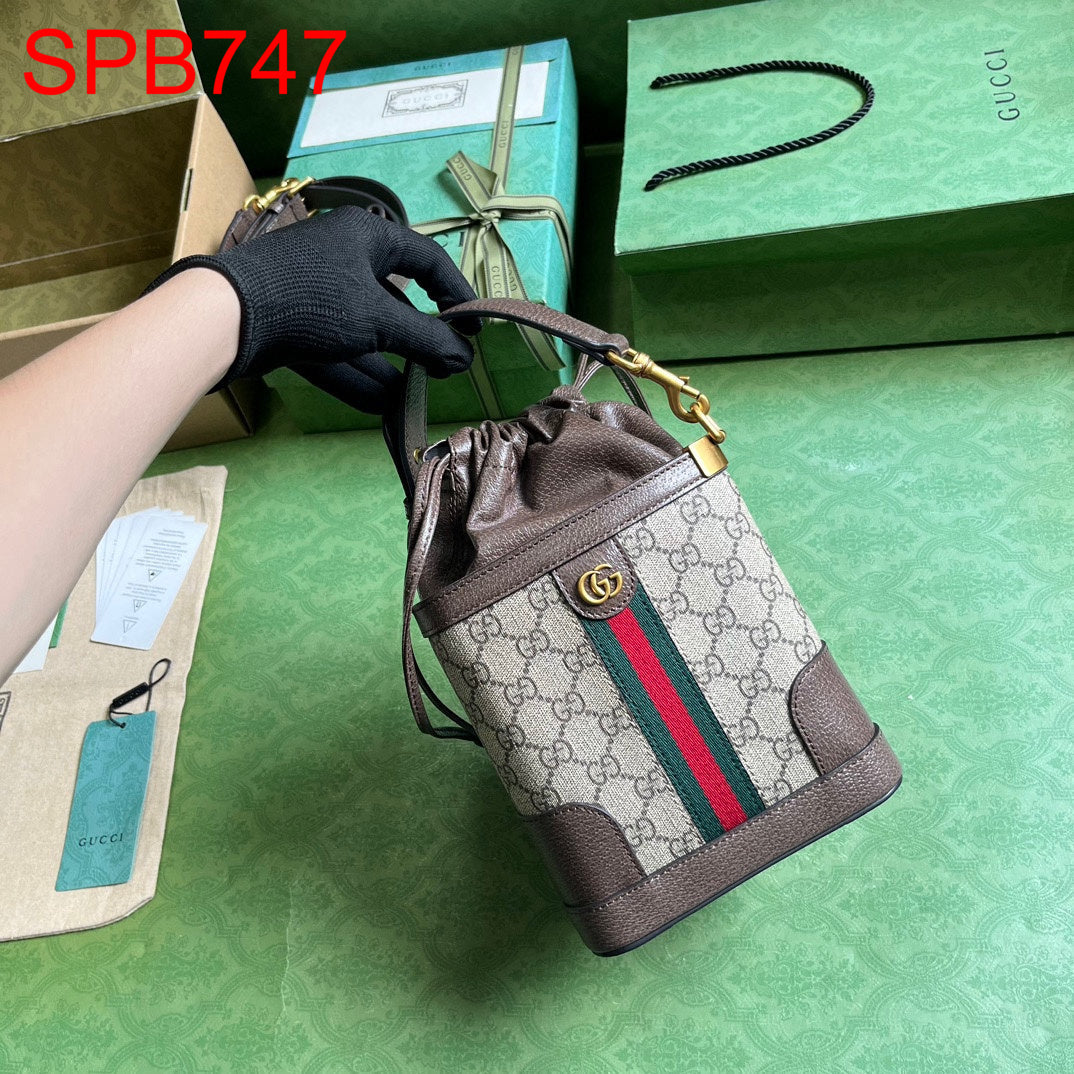 Gucci OPHIDIA GG BUCKET BAG