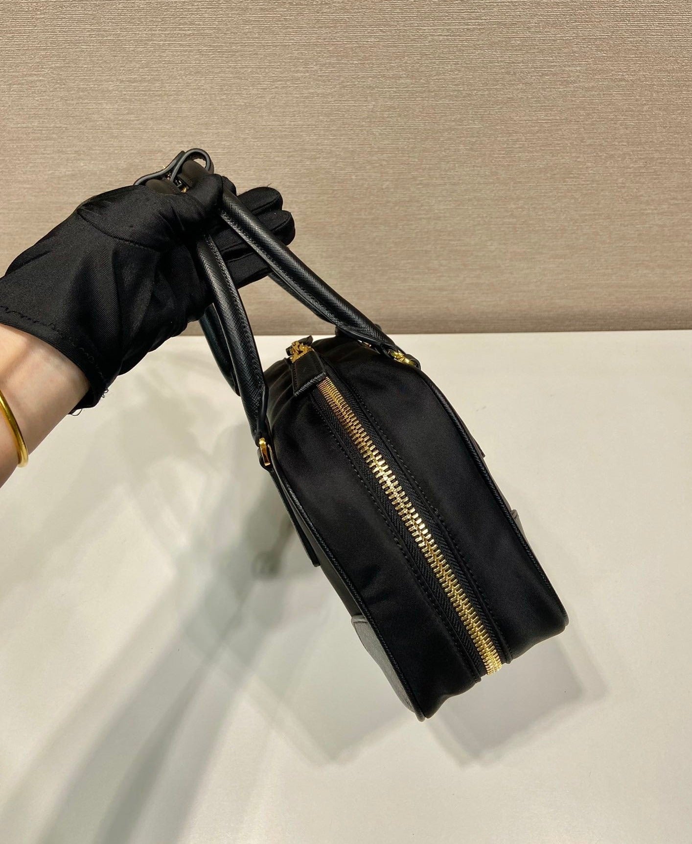 Prada Saffiano Keepall bag