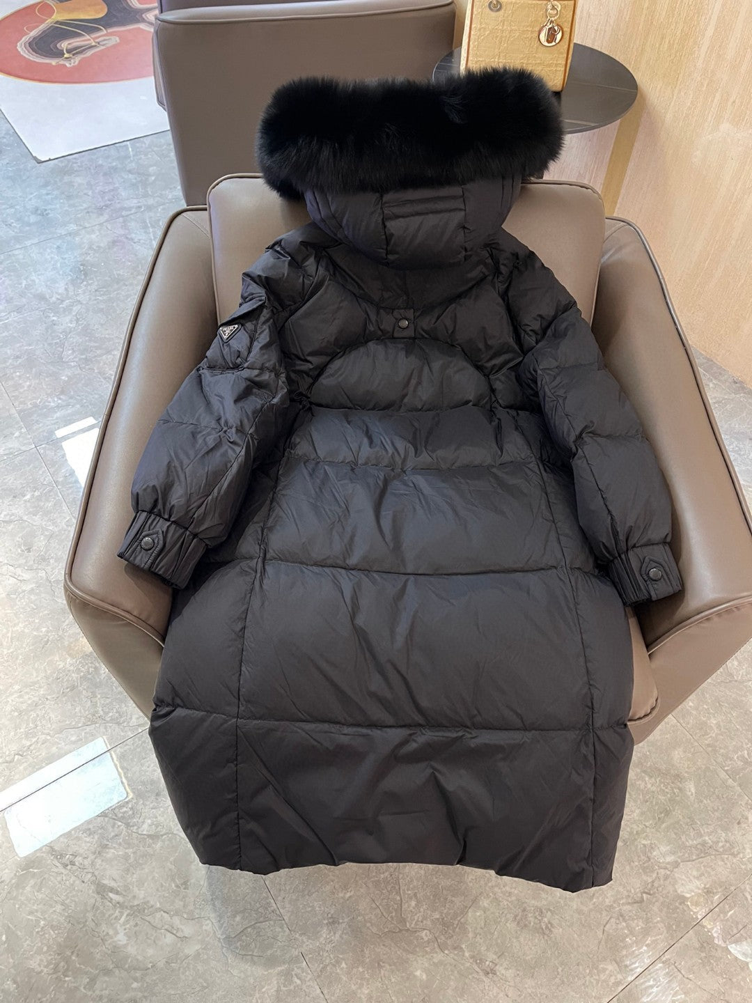 Prada Nylon Long Coat