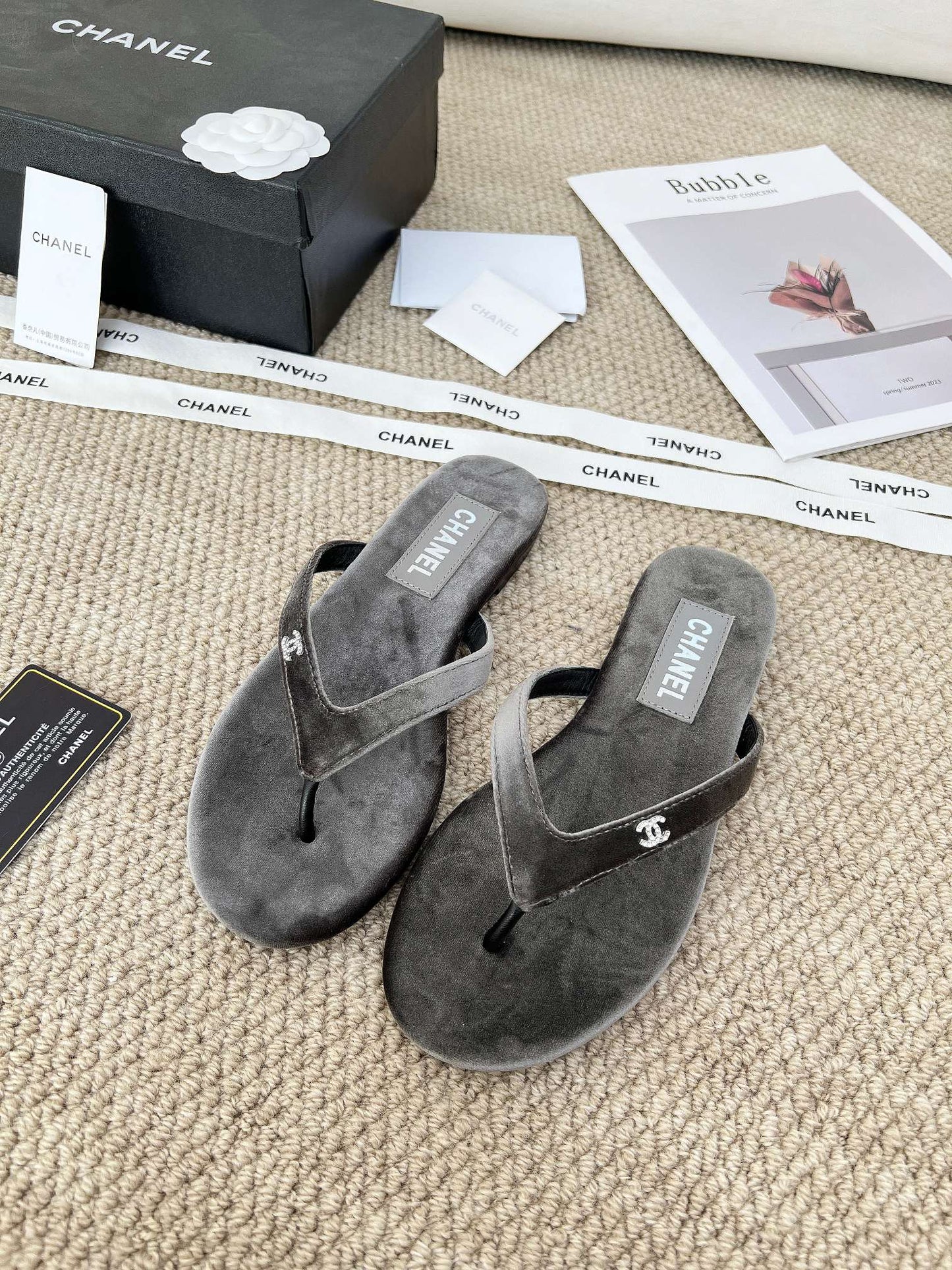 Chanel Flip Flop slides