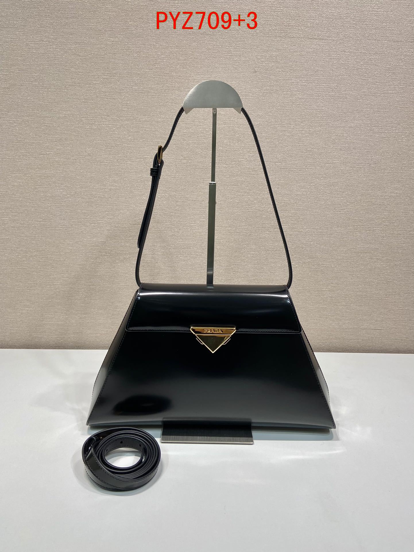 Prada Medium Brushed Leather Bag