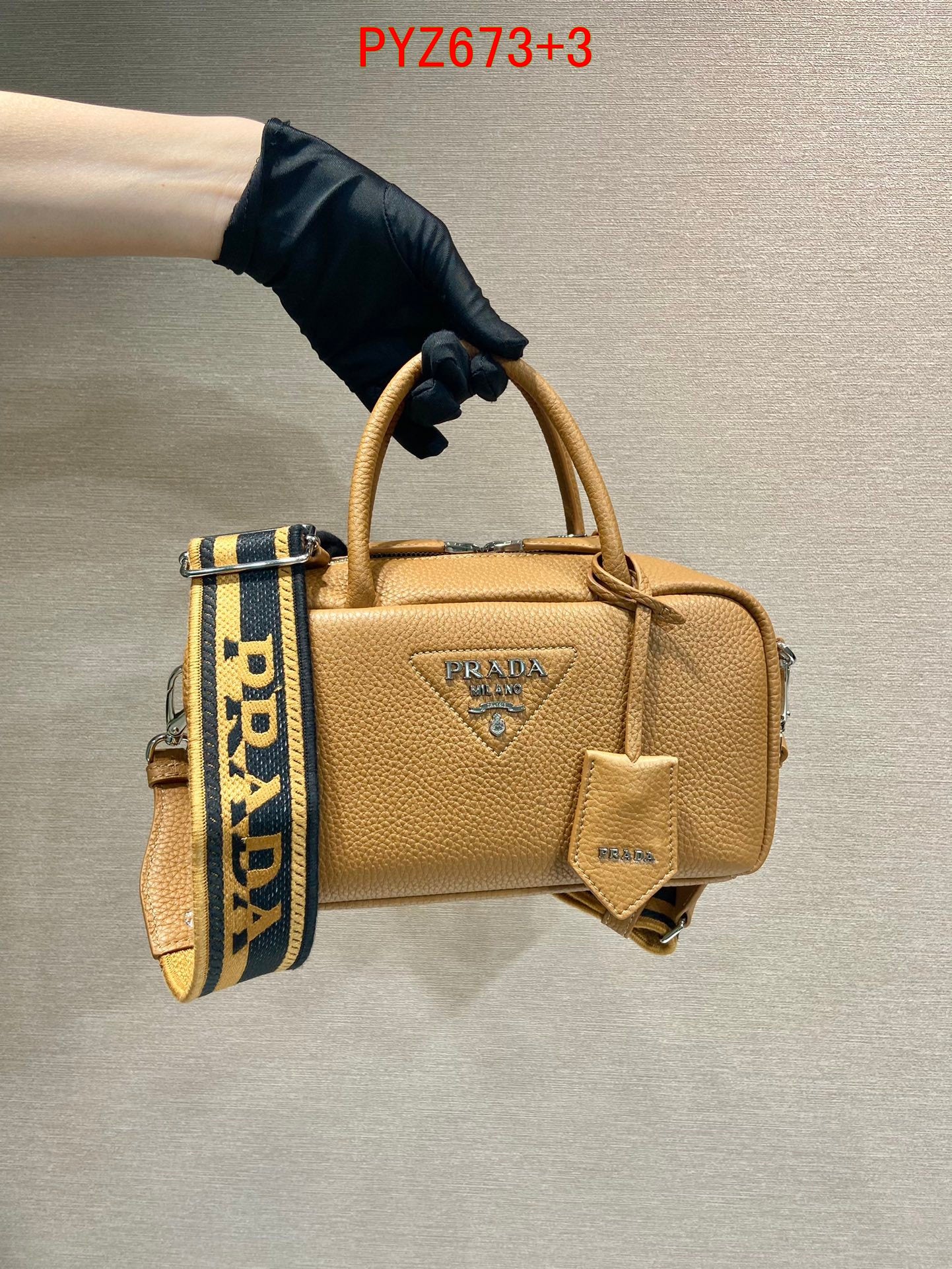 Prada Leather top-handle bag