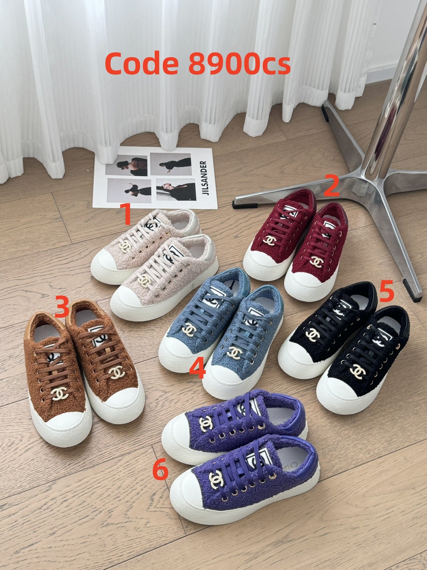 Chanel Teddy Sneakers