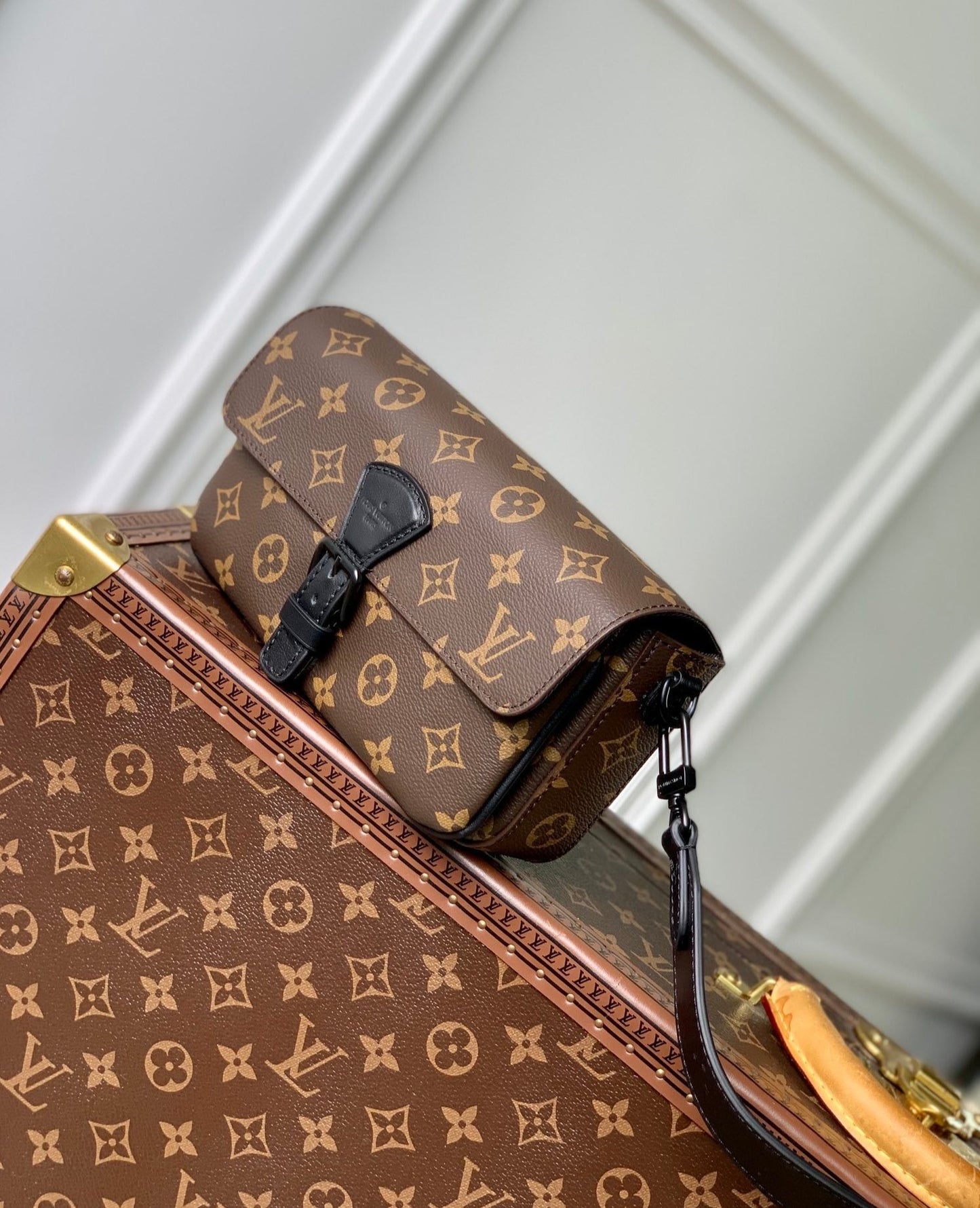 Louis Vuitton Montsouris Monogram Eclipse
