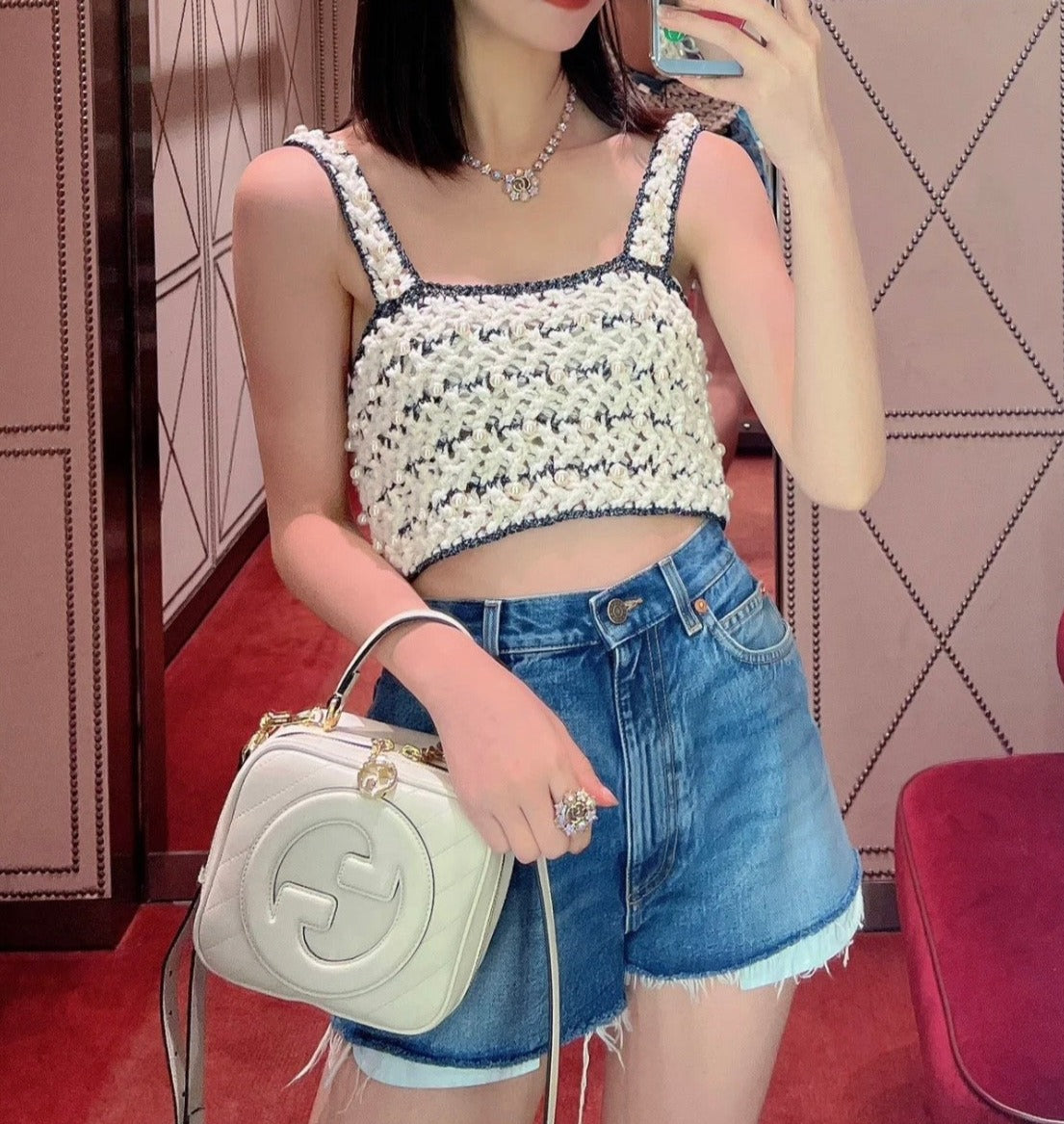 Gucci Blondie top handle bag