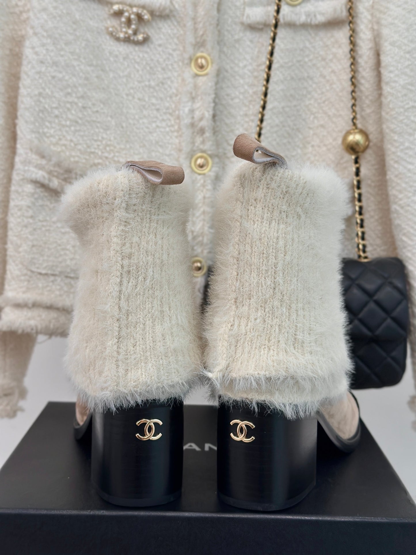 Chanel Heel Boots