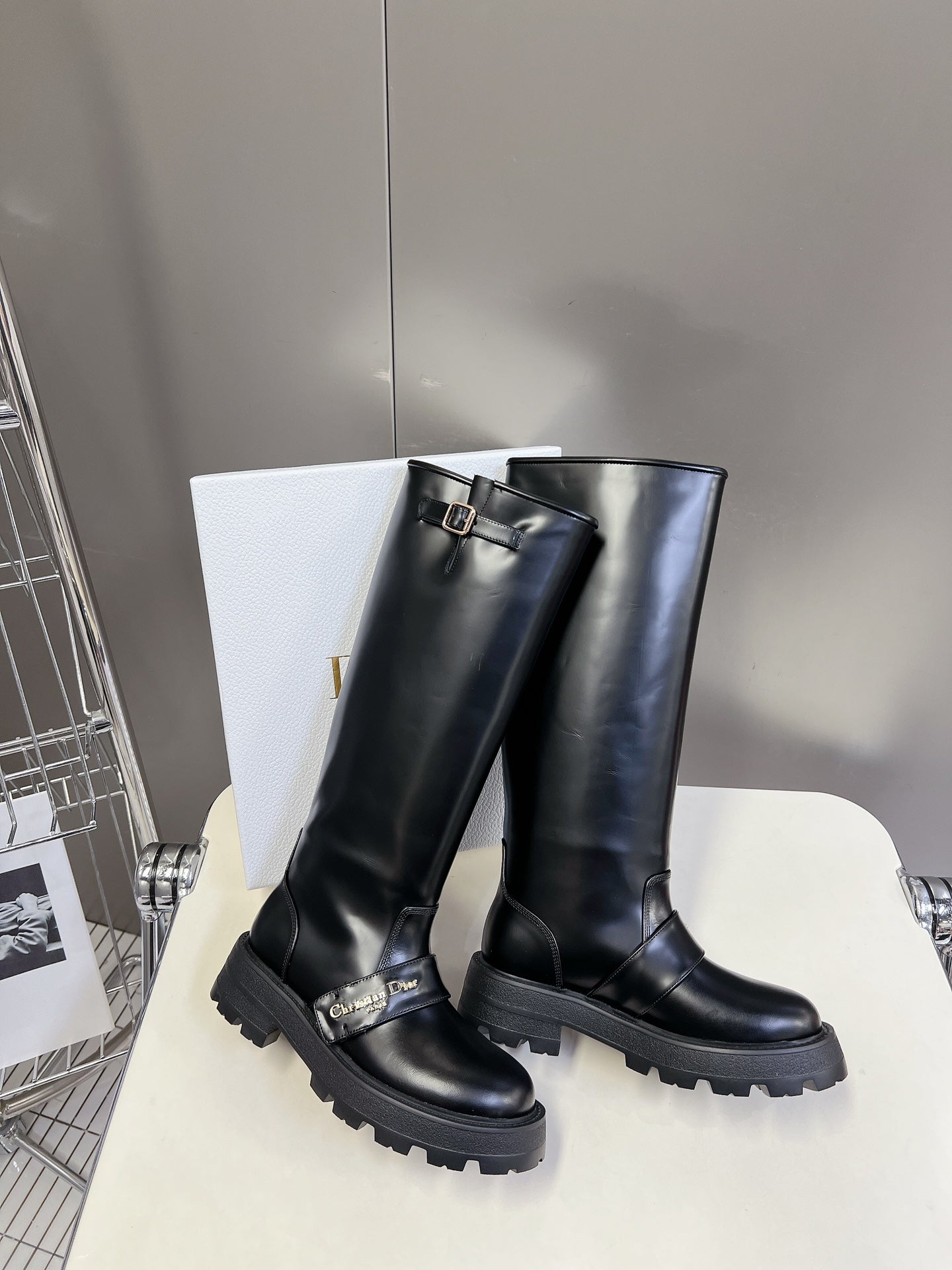 Christian Dior High Boots