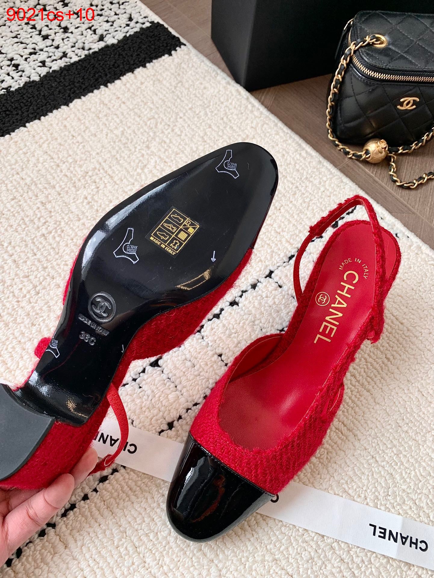 Chanel Tweed Heels