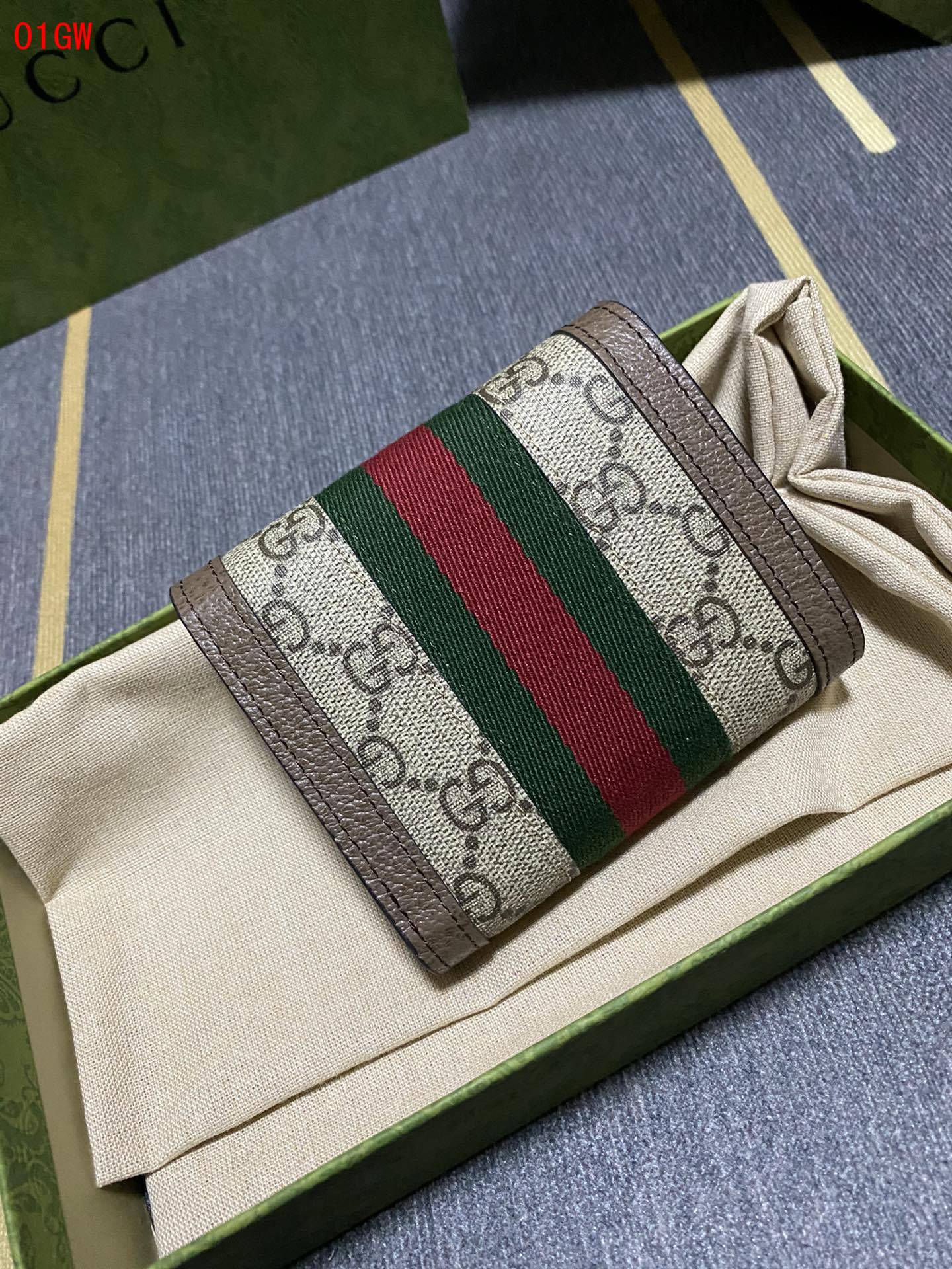 Gucci Ophidia Card Case Wallet