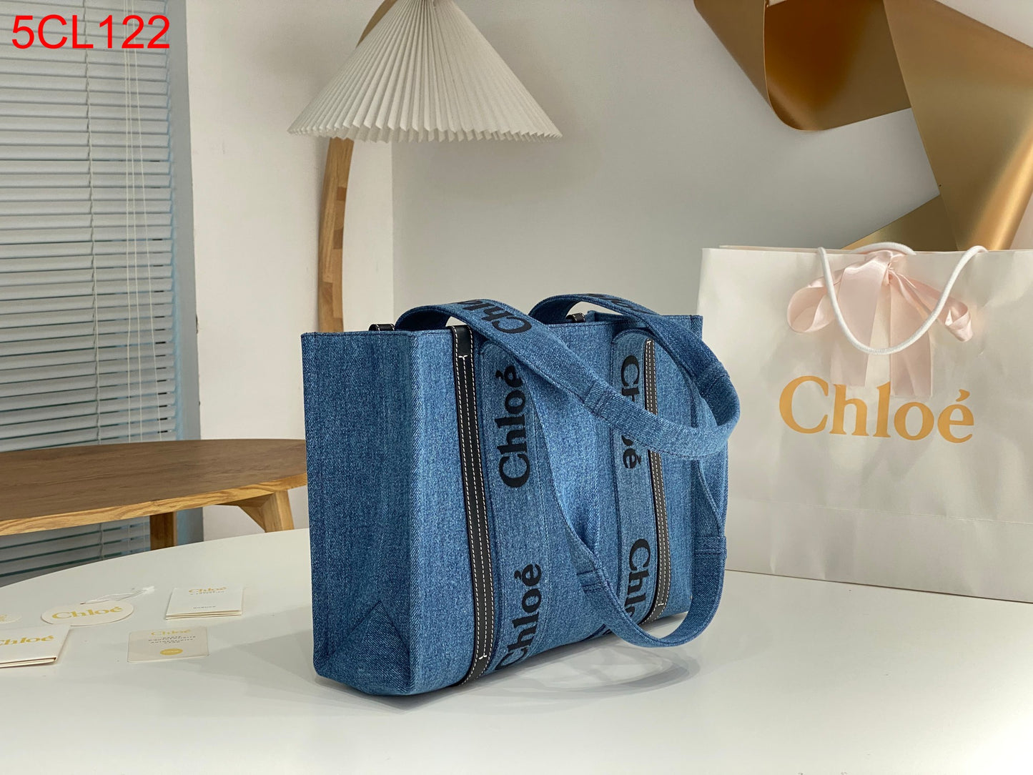Chloe Medium WoodyDenim
