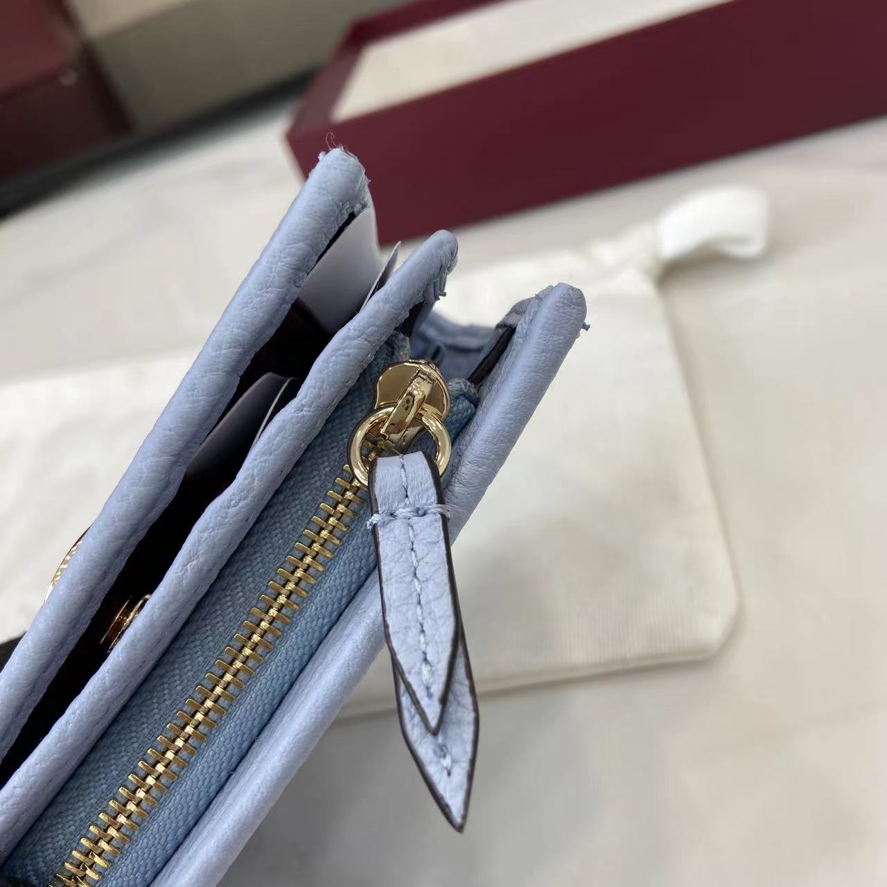 Gucci Bi-color GG Marmont small wallet
