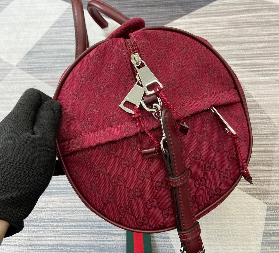 Gucci Medium Duffle bag Rosso Ancora
