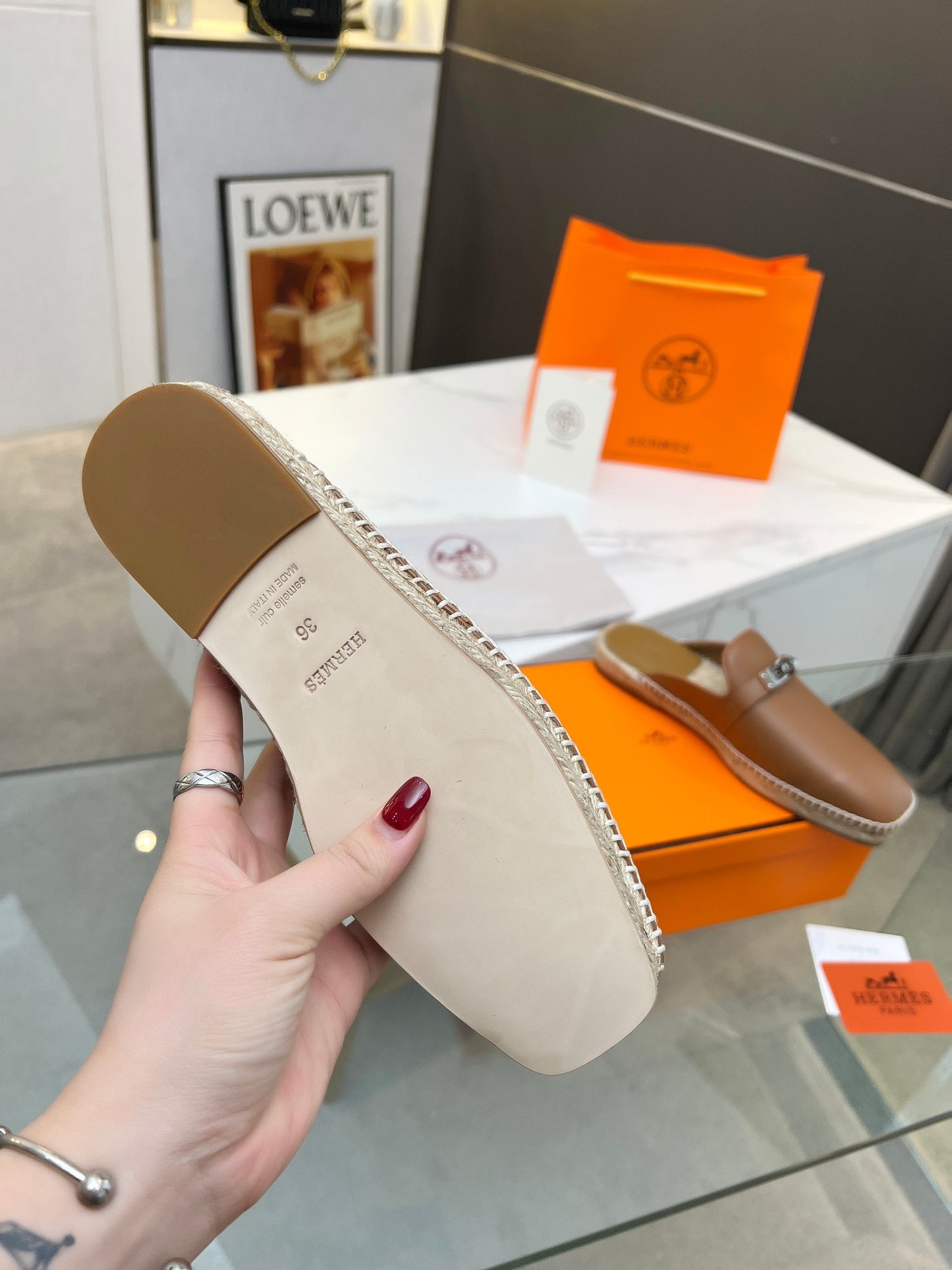 Hermes Espadrilles